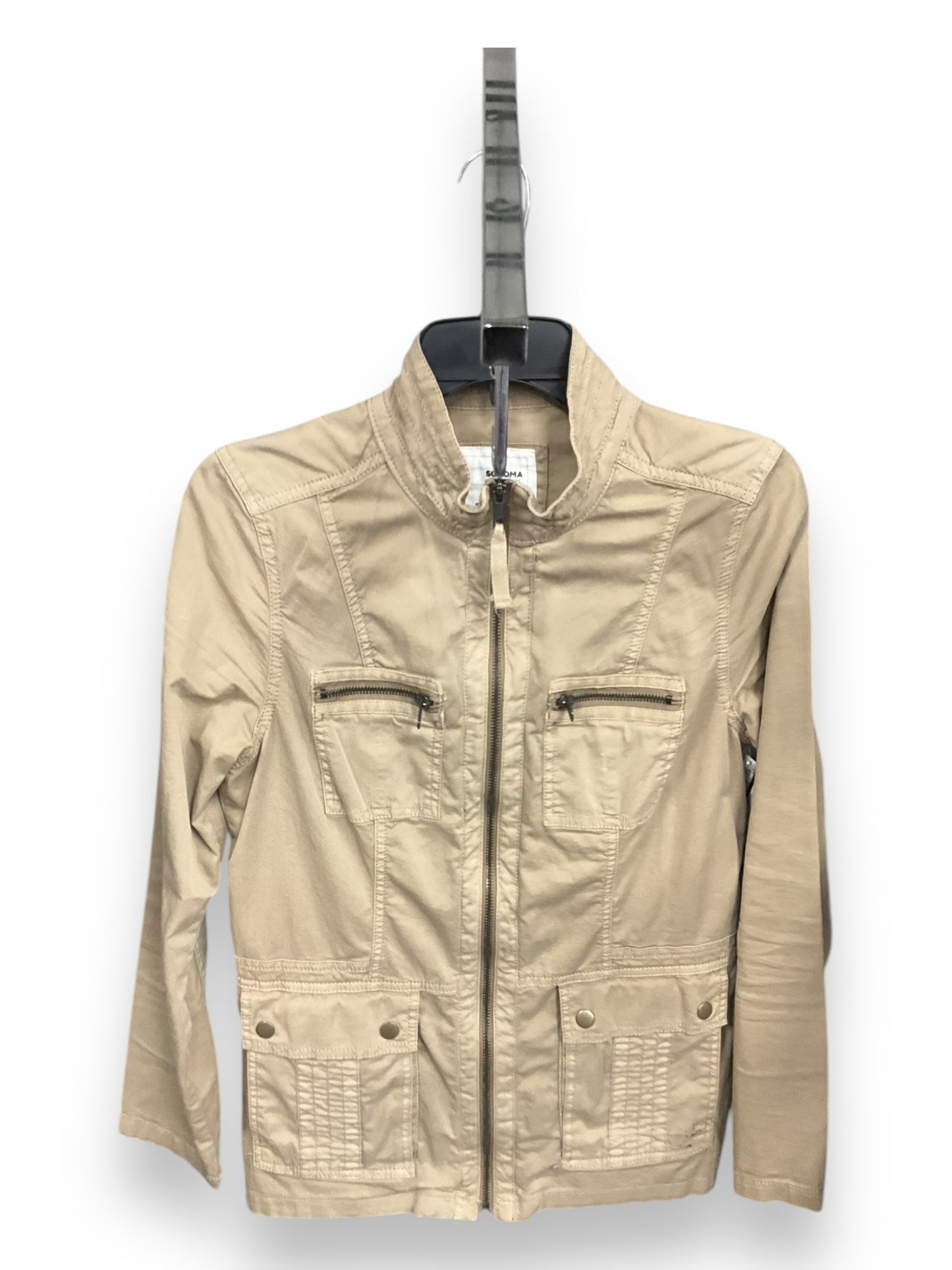 Jacket Utility By Sonoma In Tan, Size: M