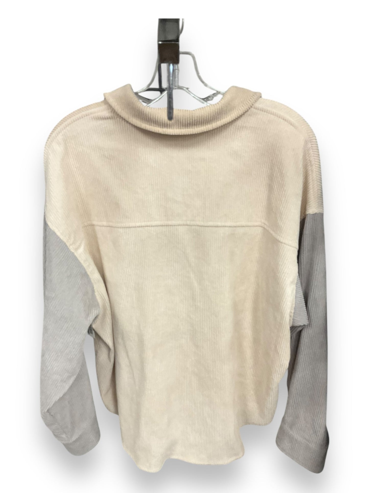 Jacket Shirt By Wishlist In Beige, Size: S