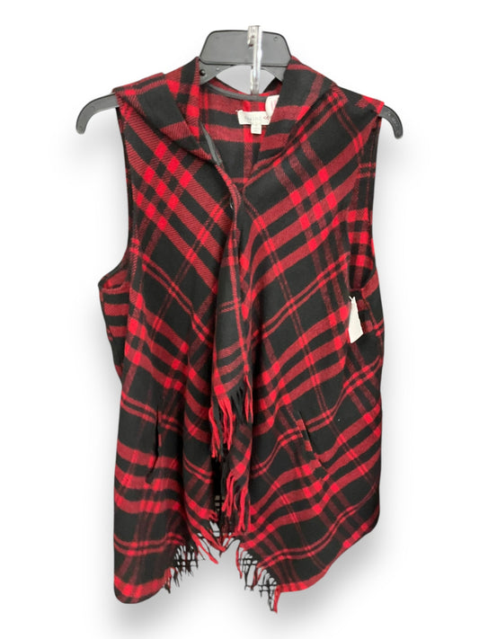 Vest Other By Rewind In Black & Red, Size: L