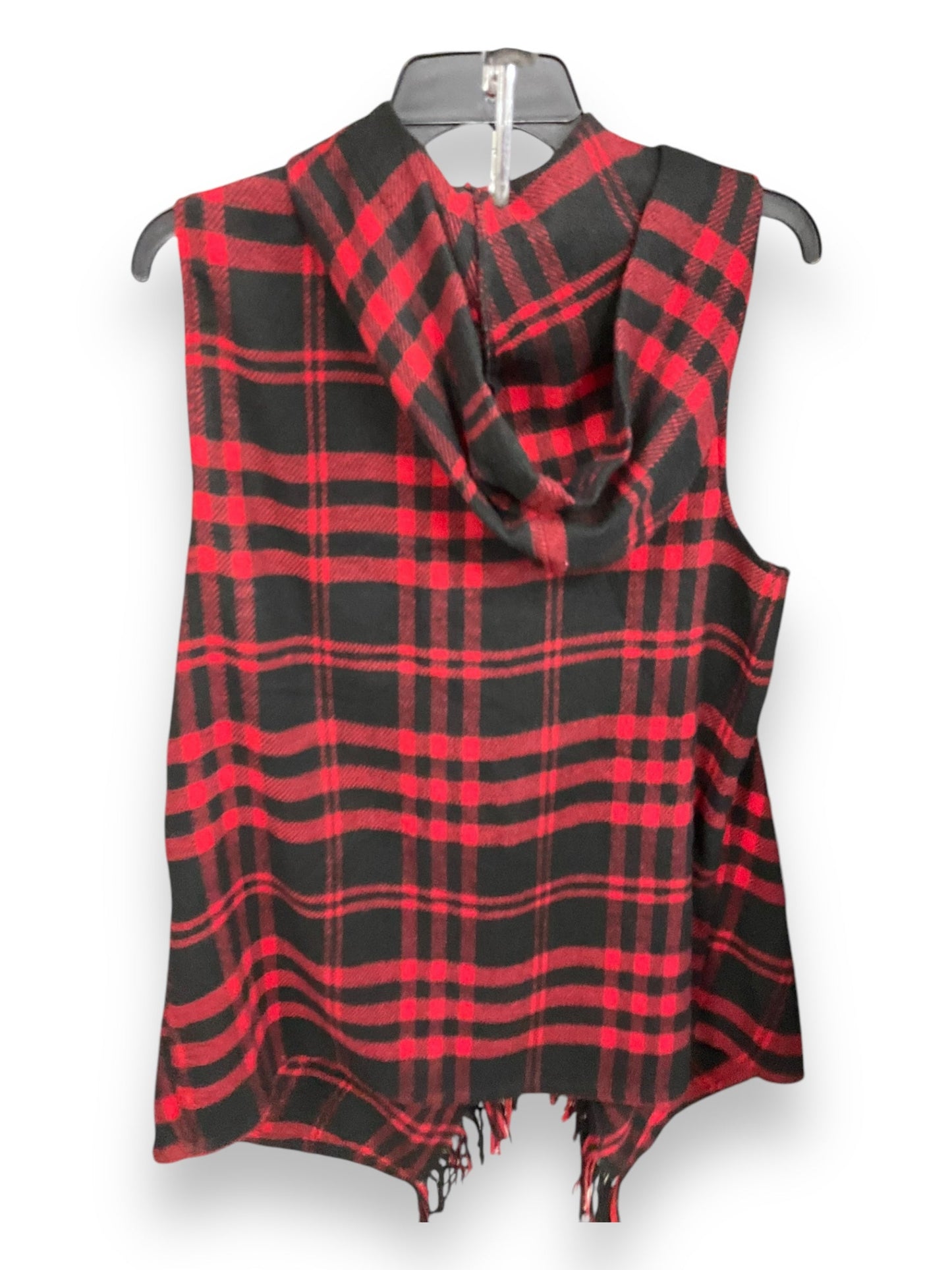 Vest Other By Rewind In Black & Red, Size: L