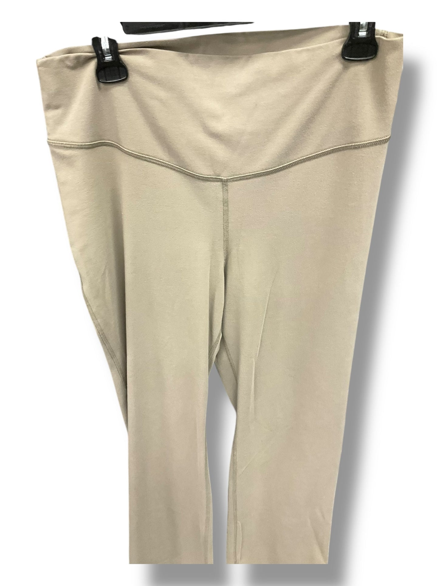 Athletic Leggings By Old Navy In Beige, Size: Xl