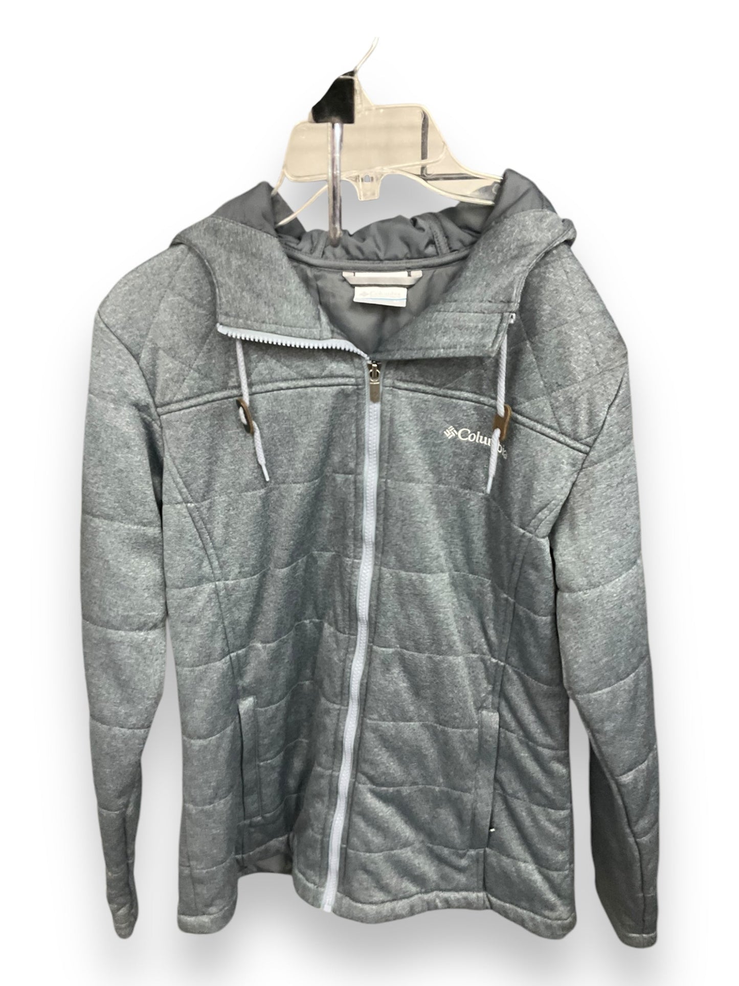 Jacket Puffer & Quilted By Columbia In Grey, Size: M