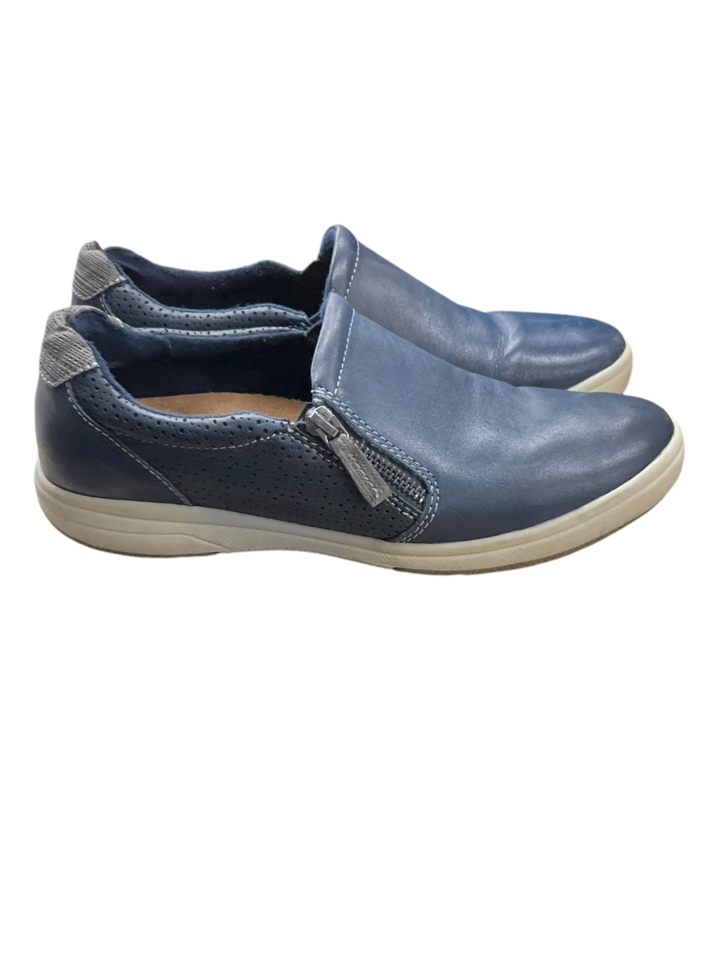 Shoes Flats By Earth In Navy, Size: 9.5