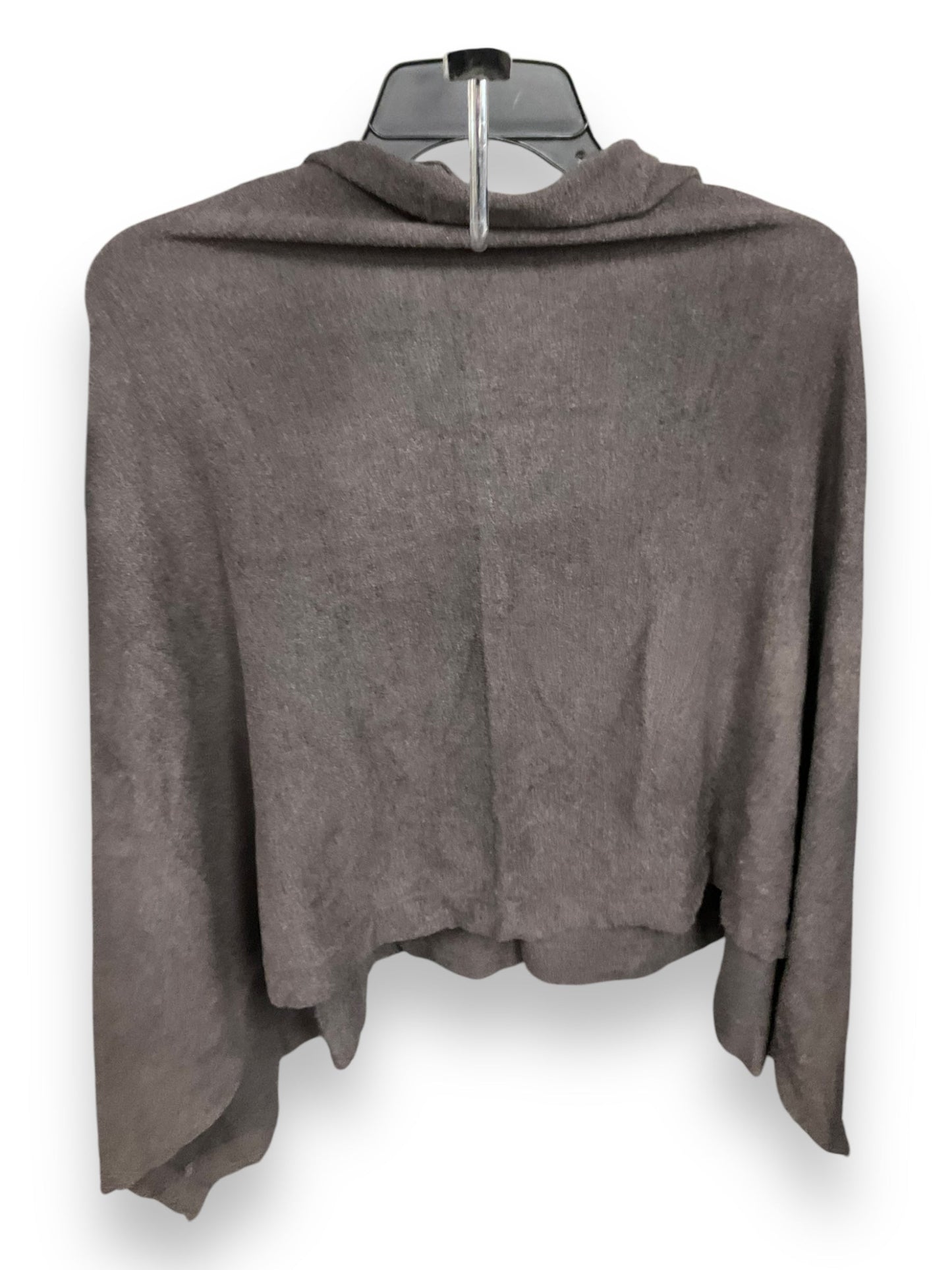 Poncho By Clothes Mentor In Grey, Size: Osfm