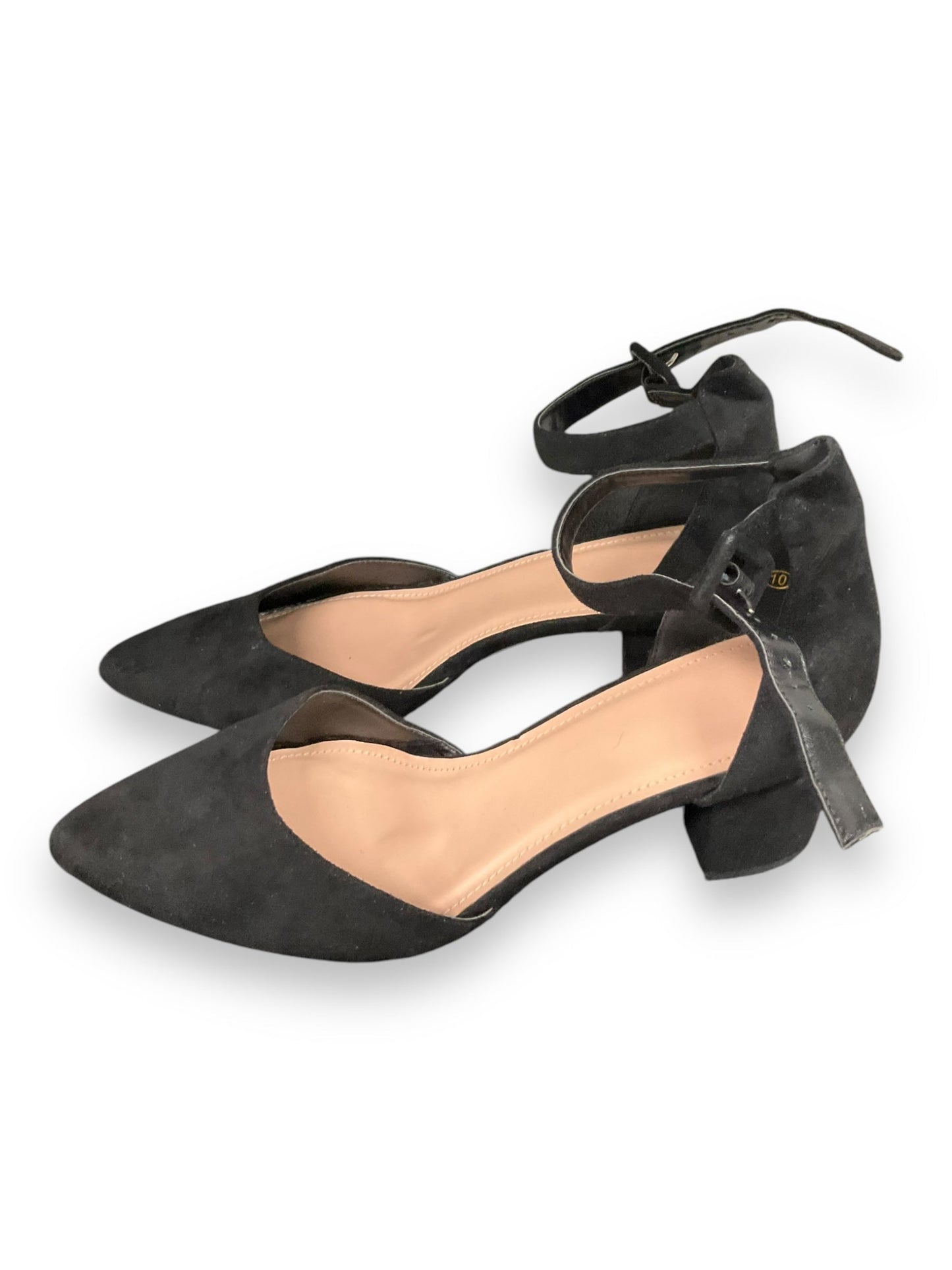 Shoes Heels Block By Clothes Mentor In Black, Size: 10