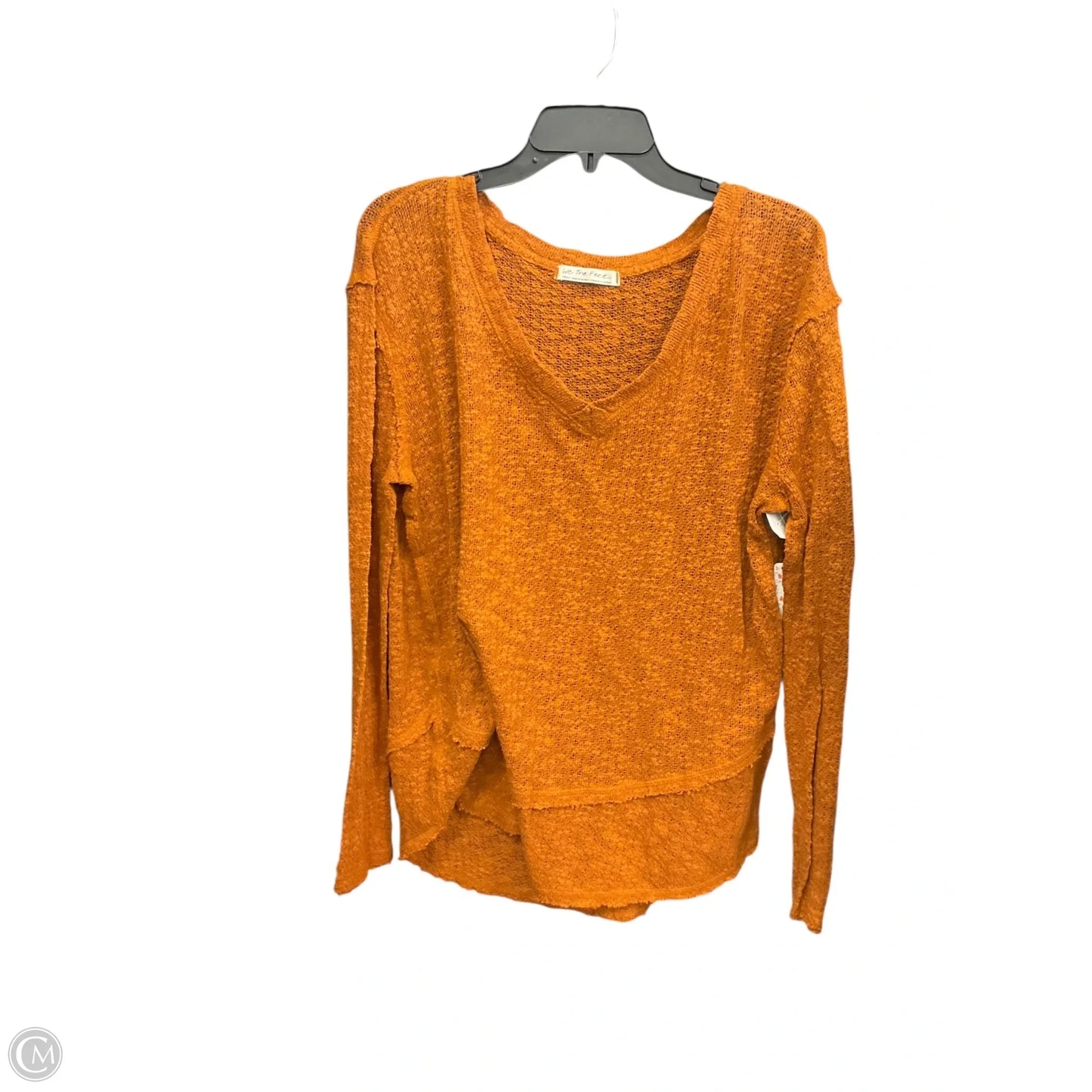Top Long Sleeve By We The Free In Orange, Size: S