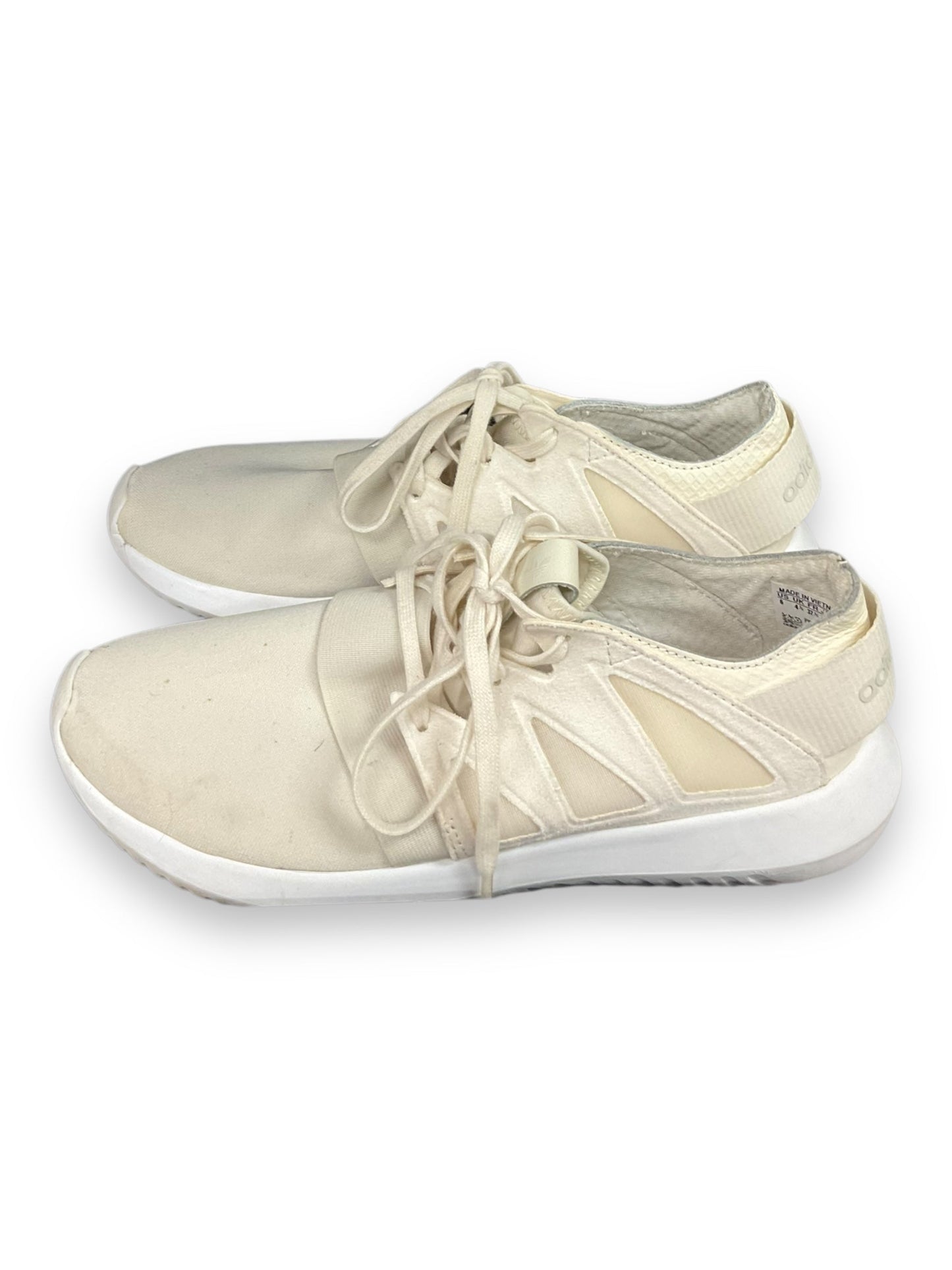 Shoes Sneakers By Adidas In Ivory, Size: 6
