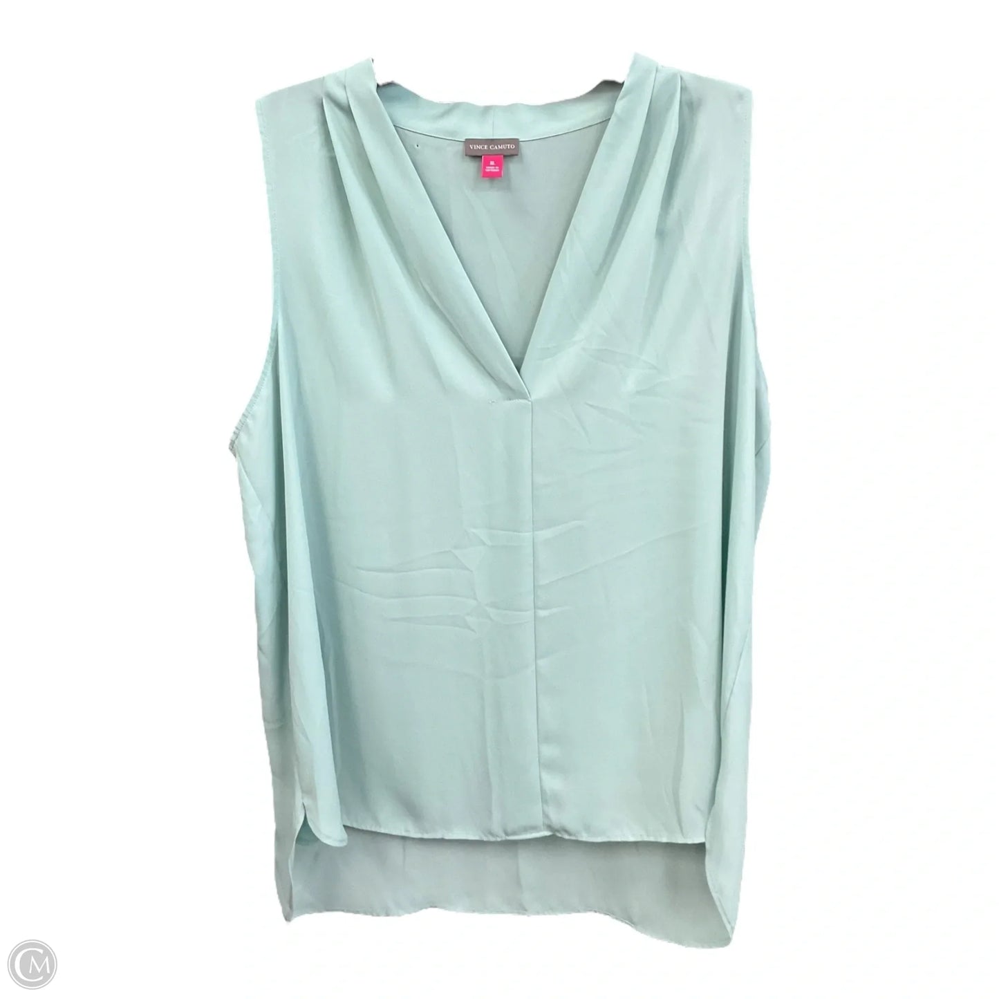 Top Sleeveless By Vince Camuto In Aqua, Size: Xl
