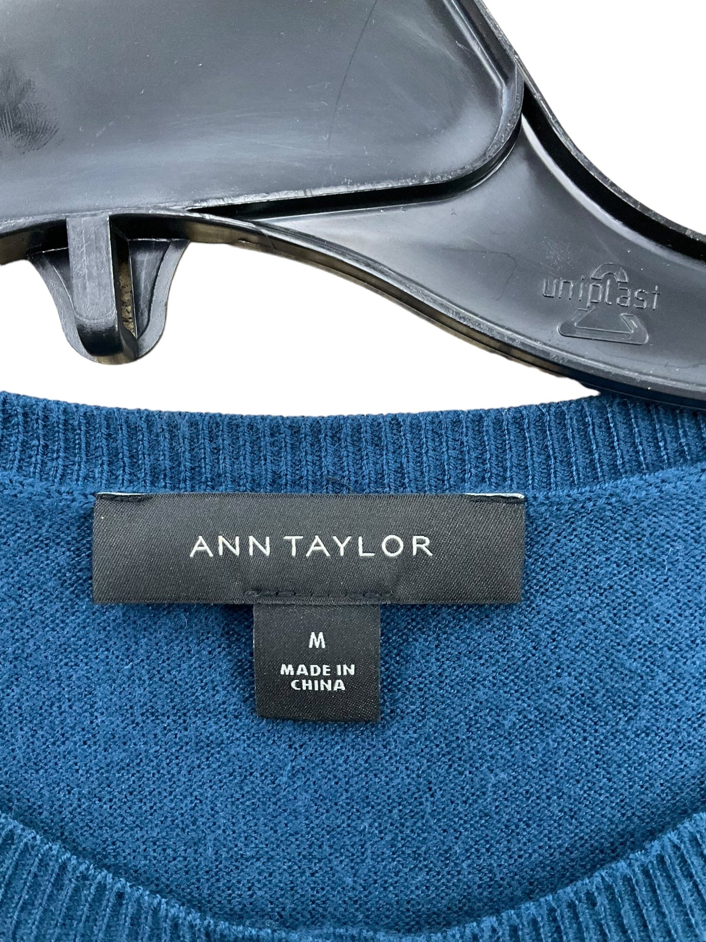 Cardigan By Ann Taylor In Teal, Size: M