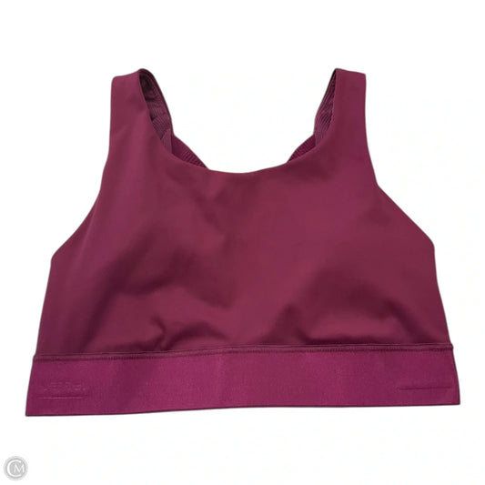Athletic Bra By Athleta In Maroon, Size: Xs