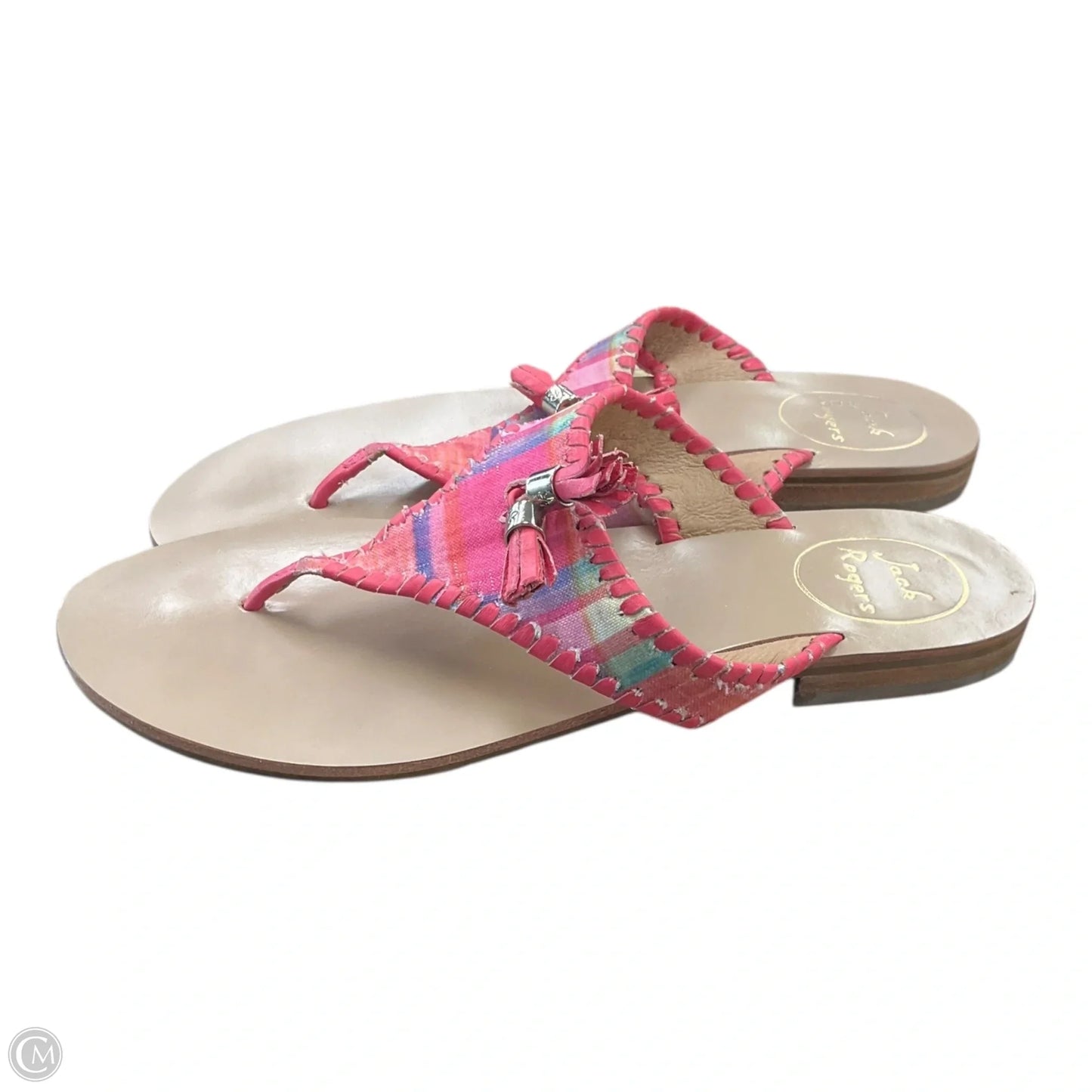Sandals Flip Flops By Jack Rogers In Pink, Size: 8
