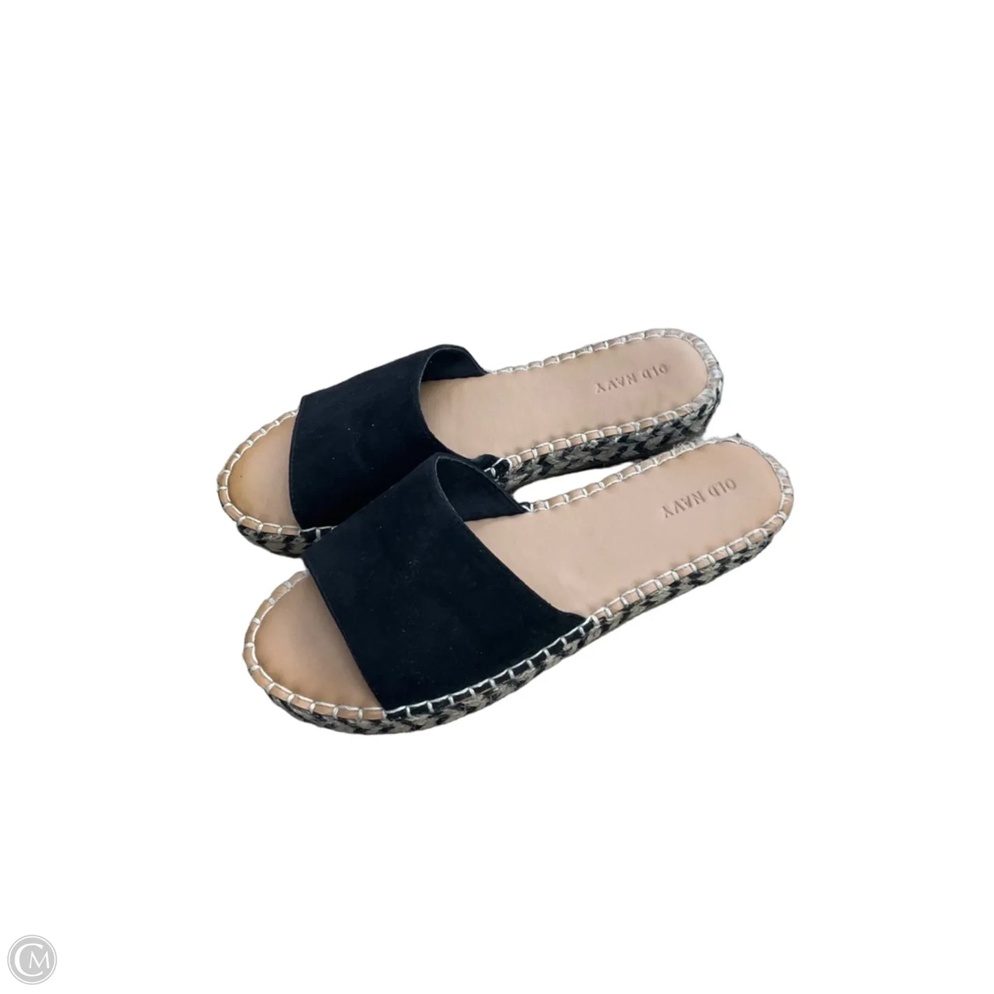 Sandals Flats By Old Navy In Black, Size: 9