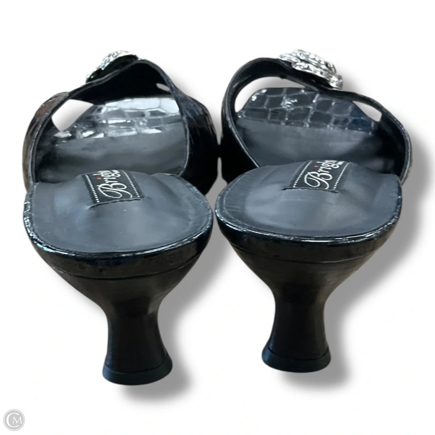 Shoes Heels Kitten By Brighton In Black, Size: 6.5