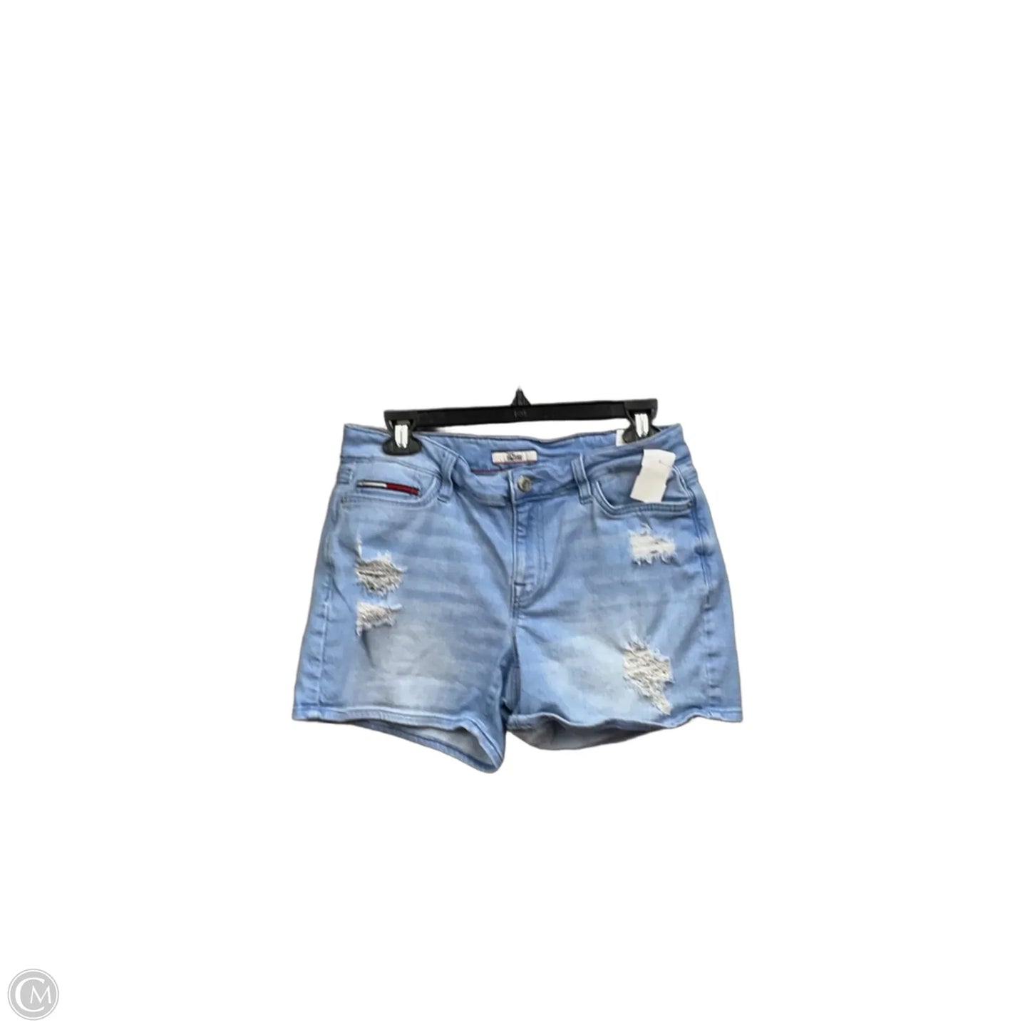 Shorts By Tommy Hilfiger In Blue Denim, Size: 4