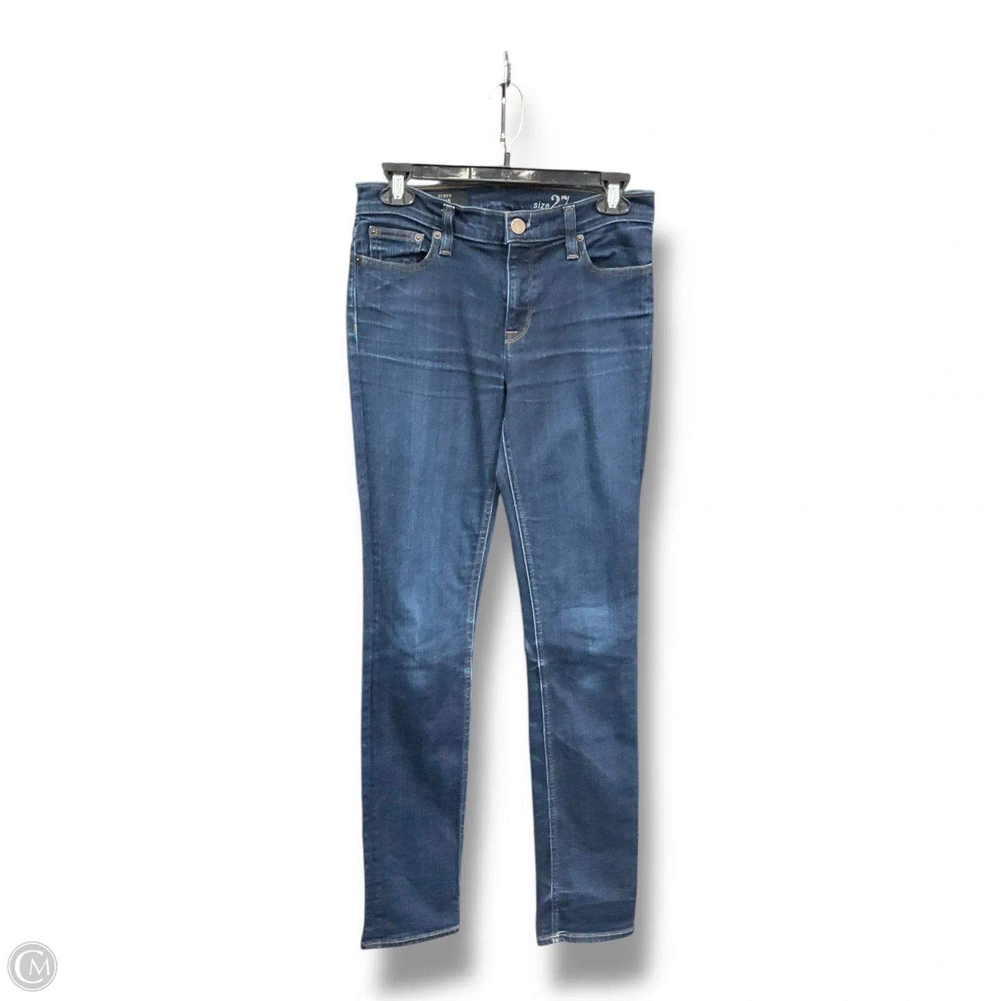 Jeans Straight By J. Crew In Blue Denim, Size: 4