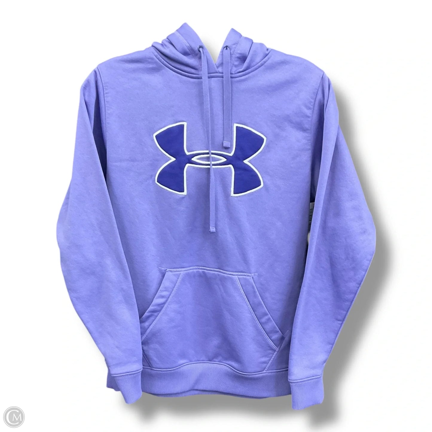 Athletic Sweatshirt Hoodie By Under Armour In Purple, Size: S