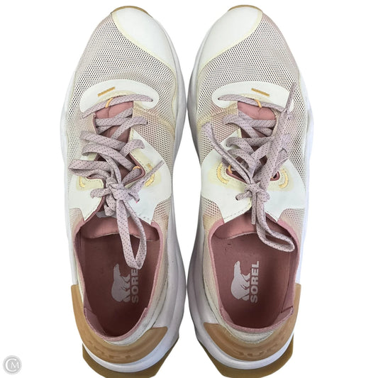 Shoes Sneakers By Sorel In Ivory, Size: 8.5