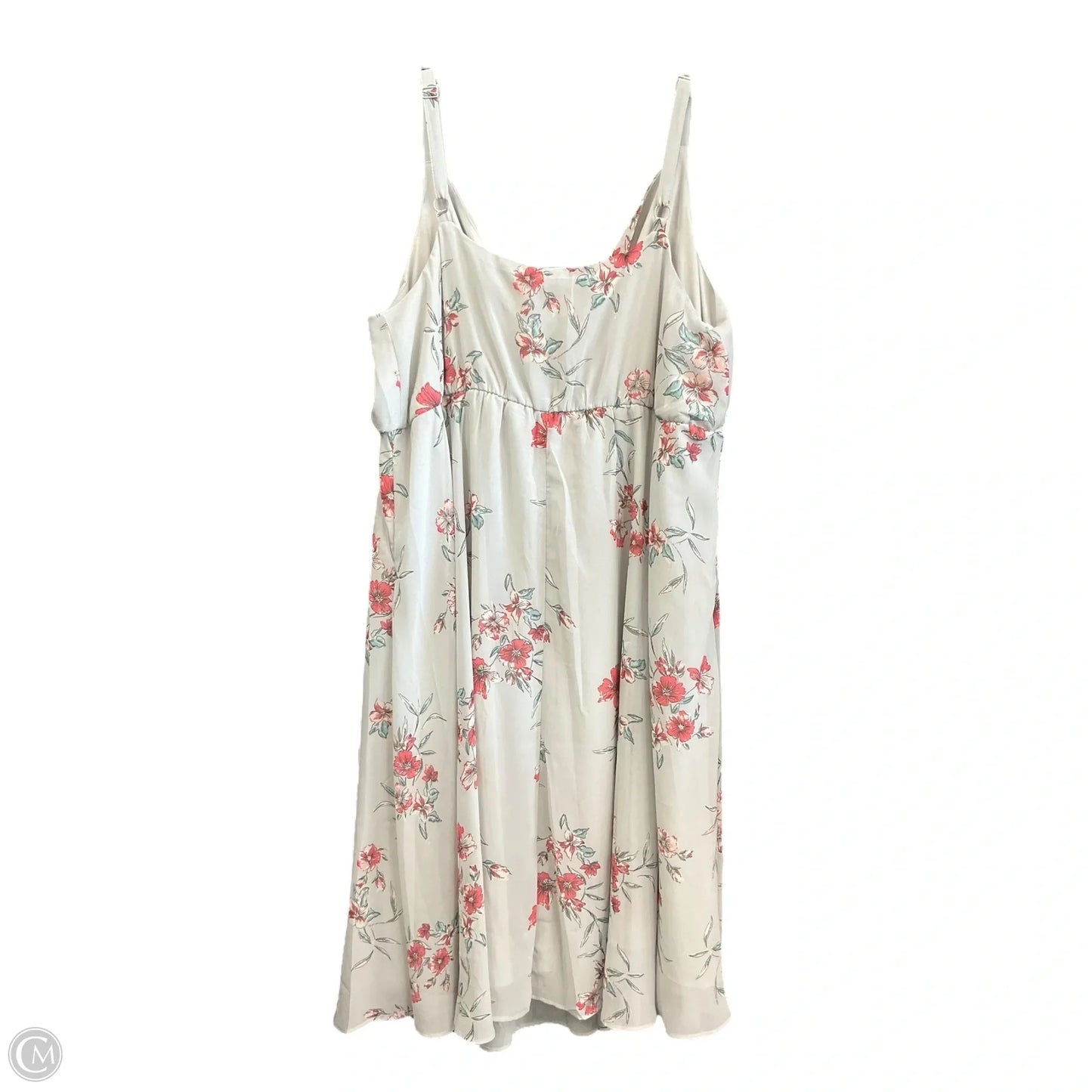 Dress Casual Midi By Torrid In Grey, Size: 1x