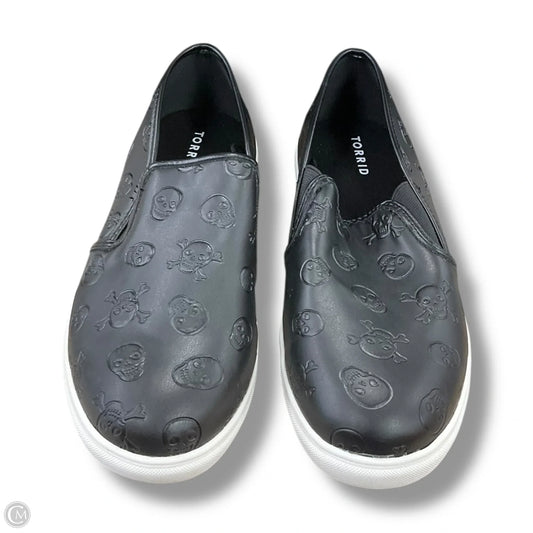 Shoes Flats By Torrid In Black, Size: 11
