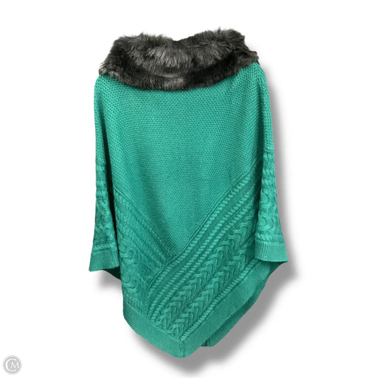 Poncho By Talbots In Green, Size: L