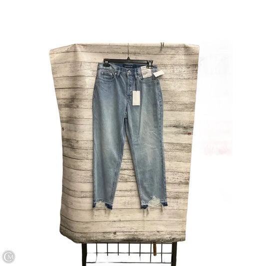 Jeans Straight By Calvin Klein In Blue Denim, Size: 2