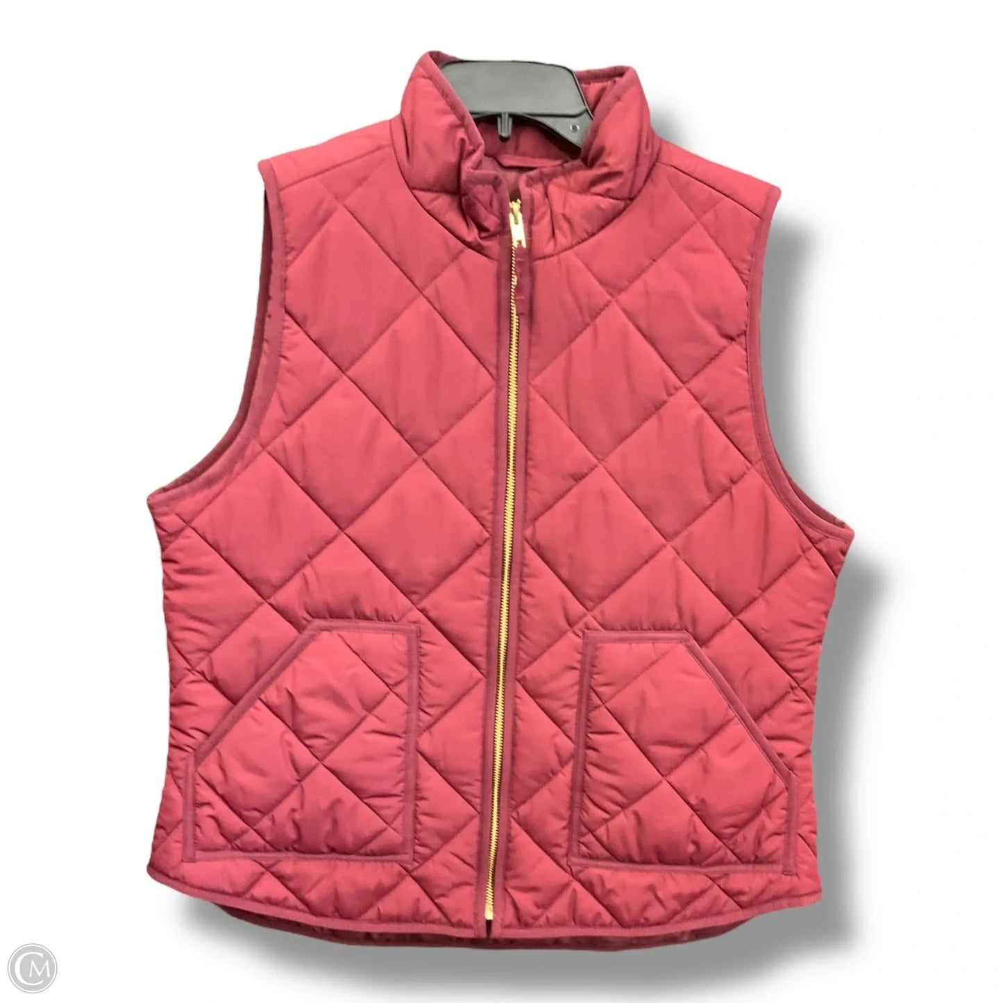Vest Puffer & Quilted By Clothes Mentor In Maroon, Size: L