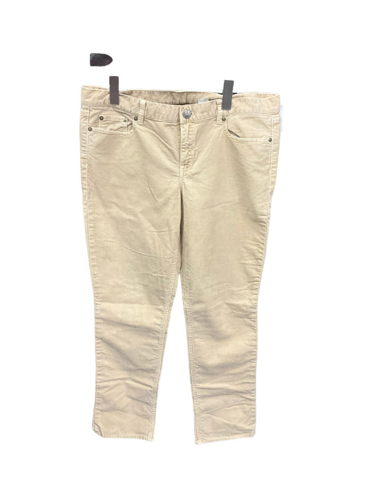 Pants Corduroy By J Crew  Size: 14petite