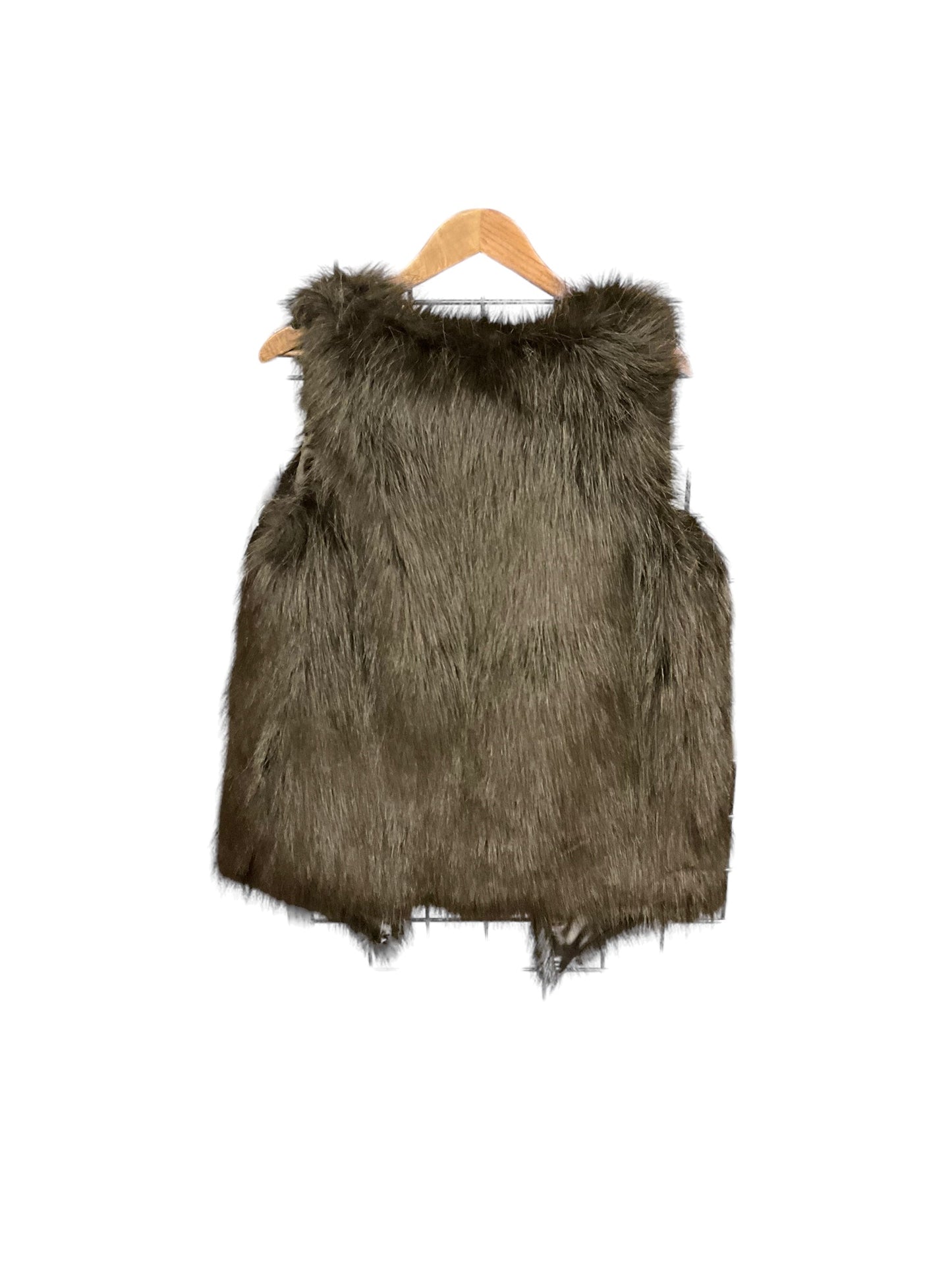 Vest Faux Fur & Sherpa By Kensie  Size: Large