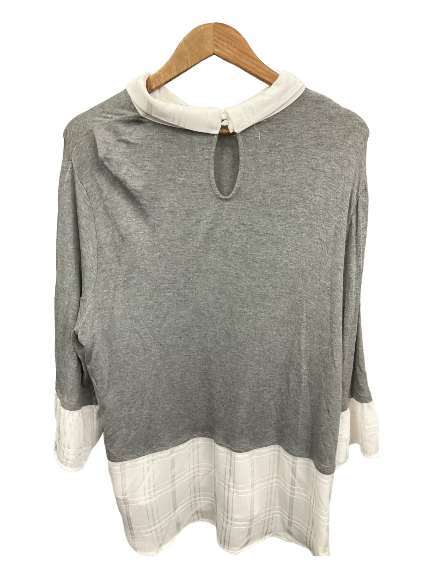 Top Long Sleeve By Elle  Size: 2x