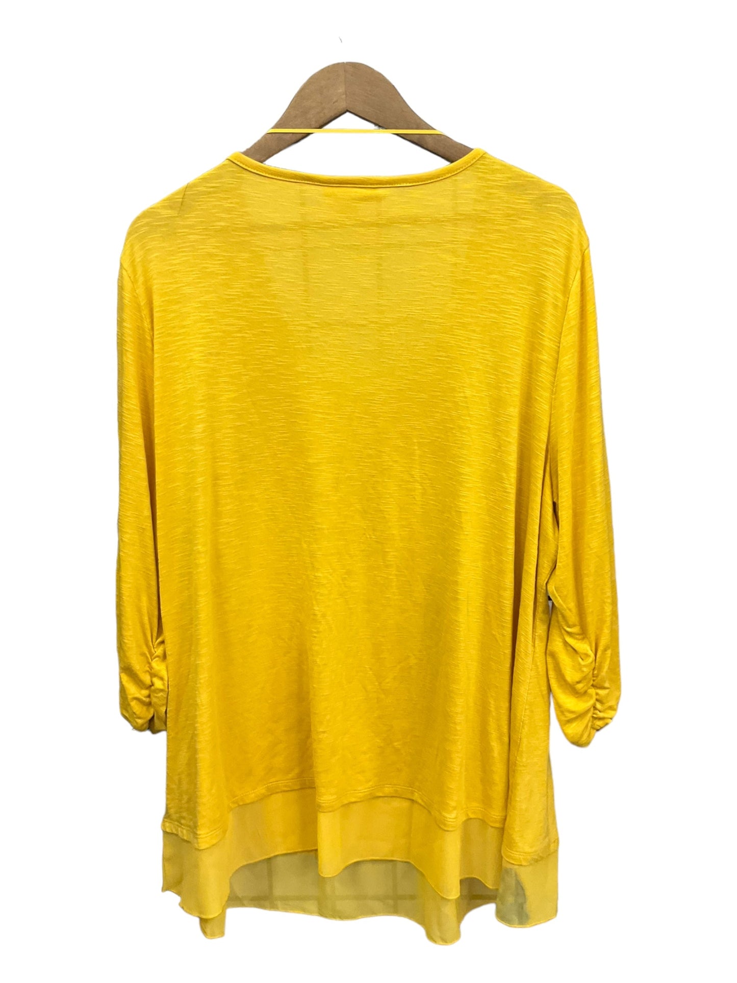 Top Long Sleeve By Style And Company  Size: 3x