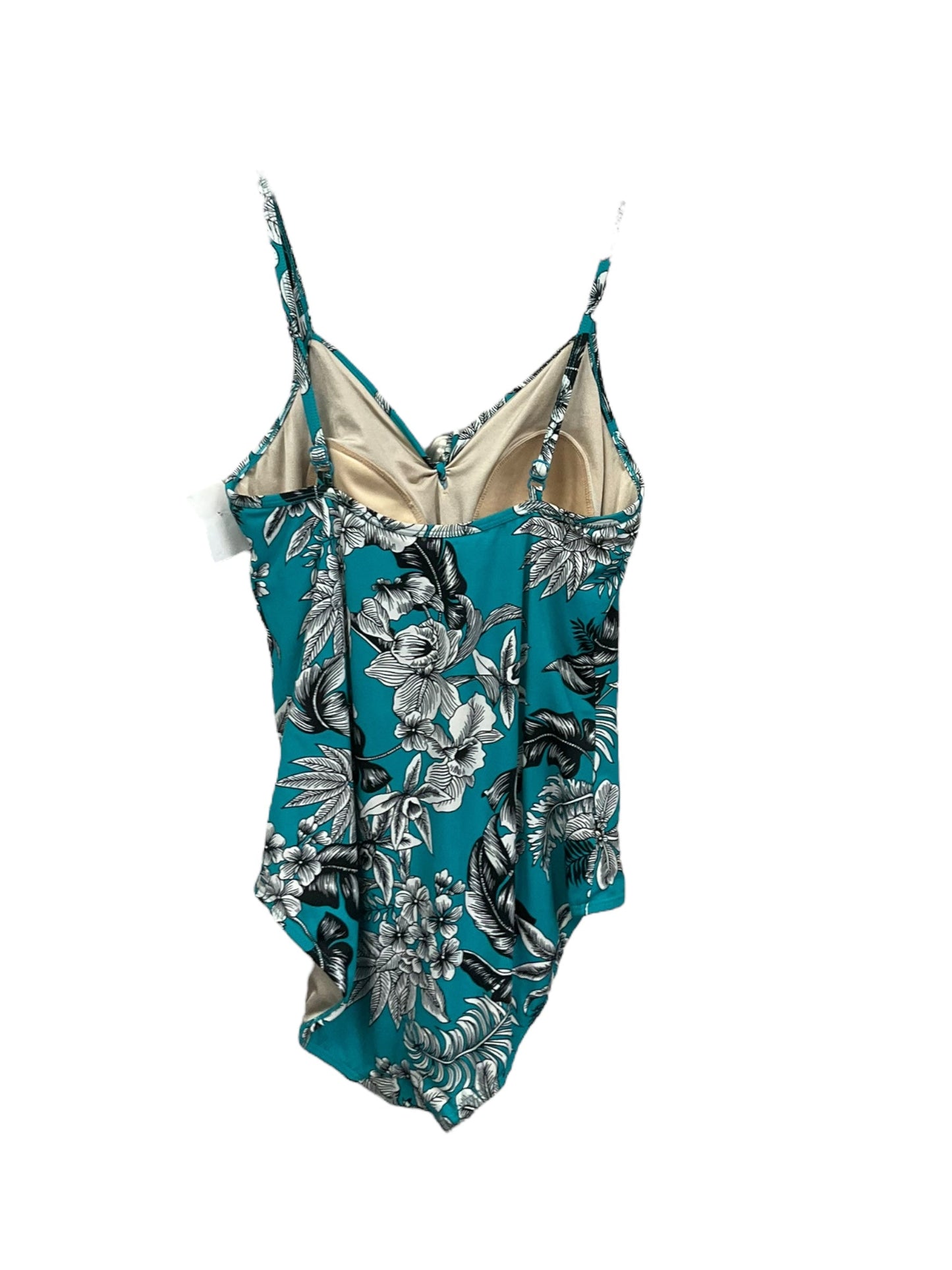 Teal Swimsuit Clothes Mentor, Size 10