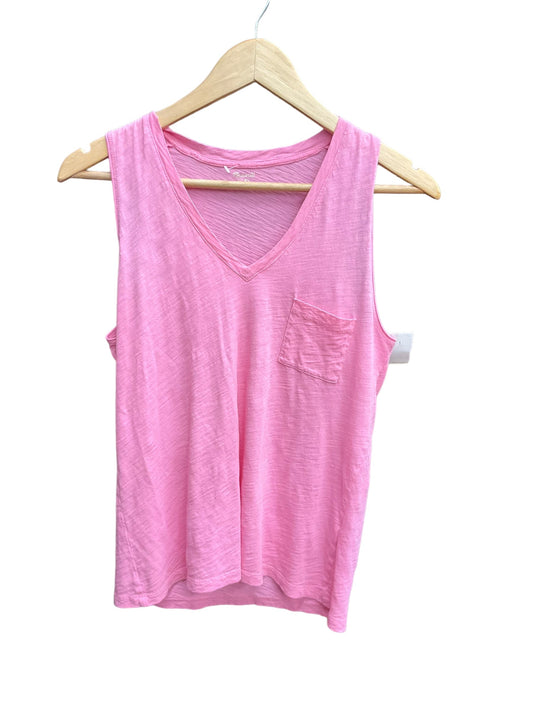 Pink Top Sleeveless Madewell, Size Xs