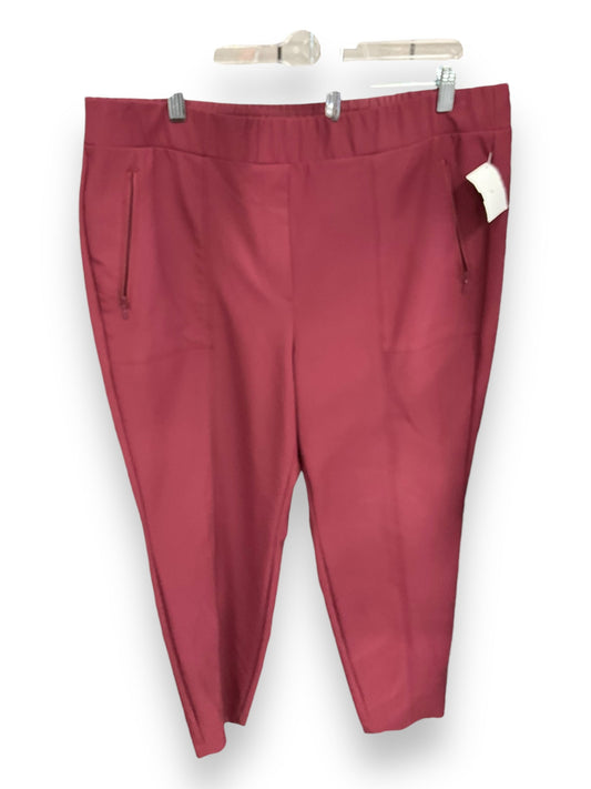 Pants Other By Lane Bryant In Red, Size: 18