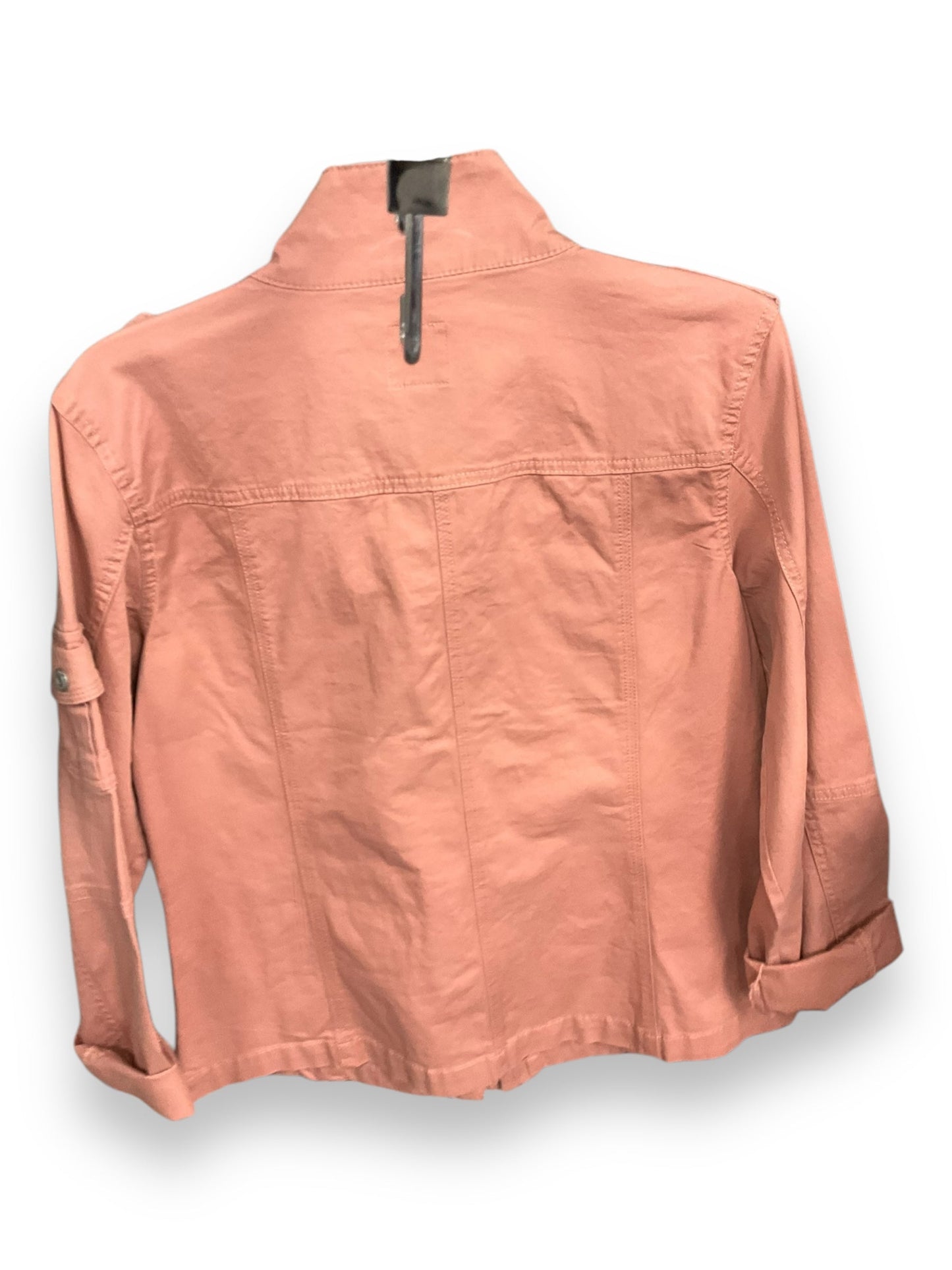 Jacket Utility By Kensie In Peach, Size: L