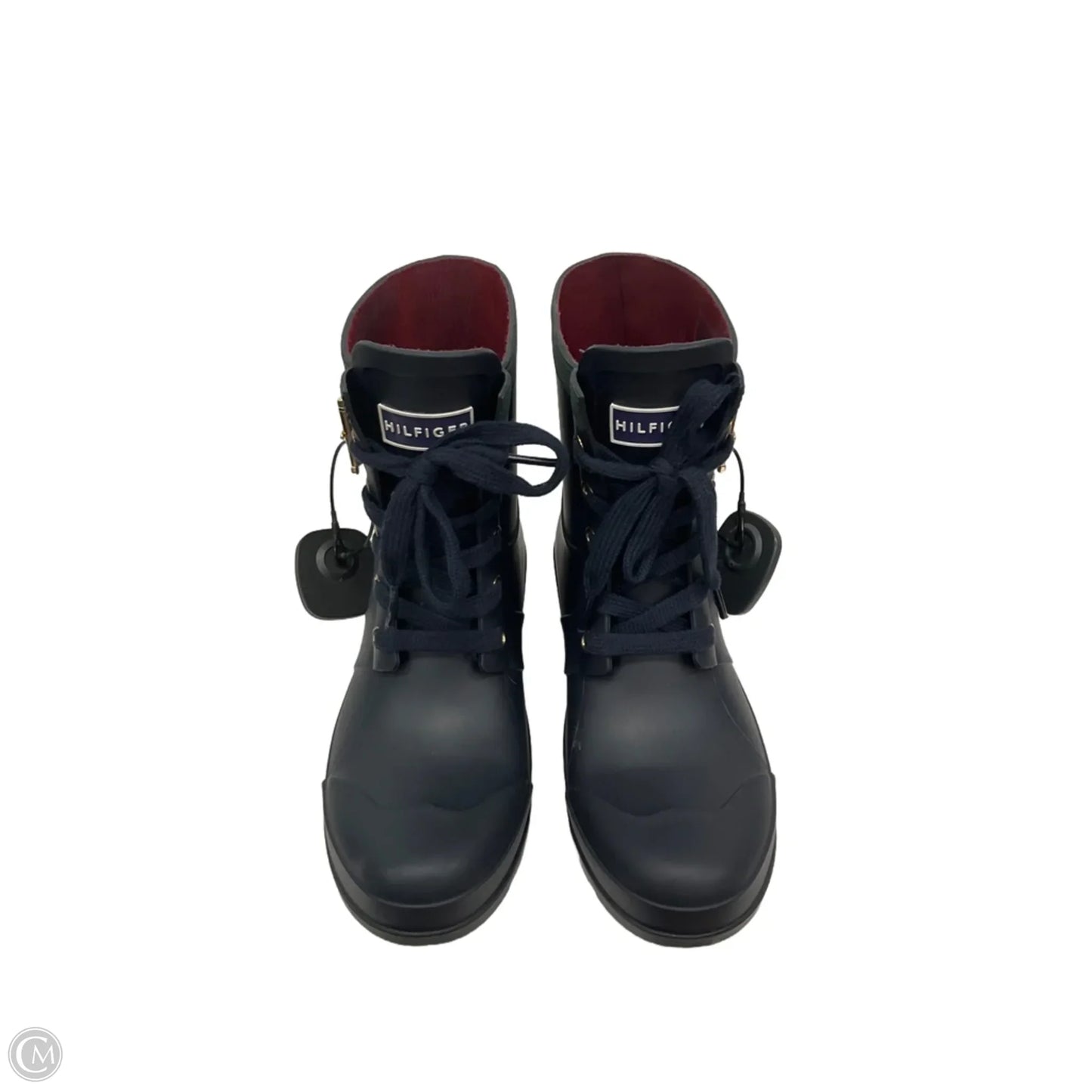 Boots Rain By Tommy Hilfiger In Navy, Size: 6
