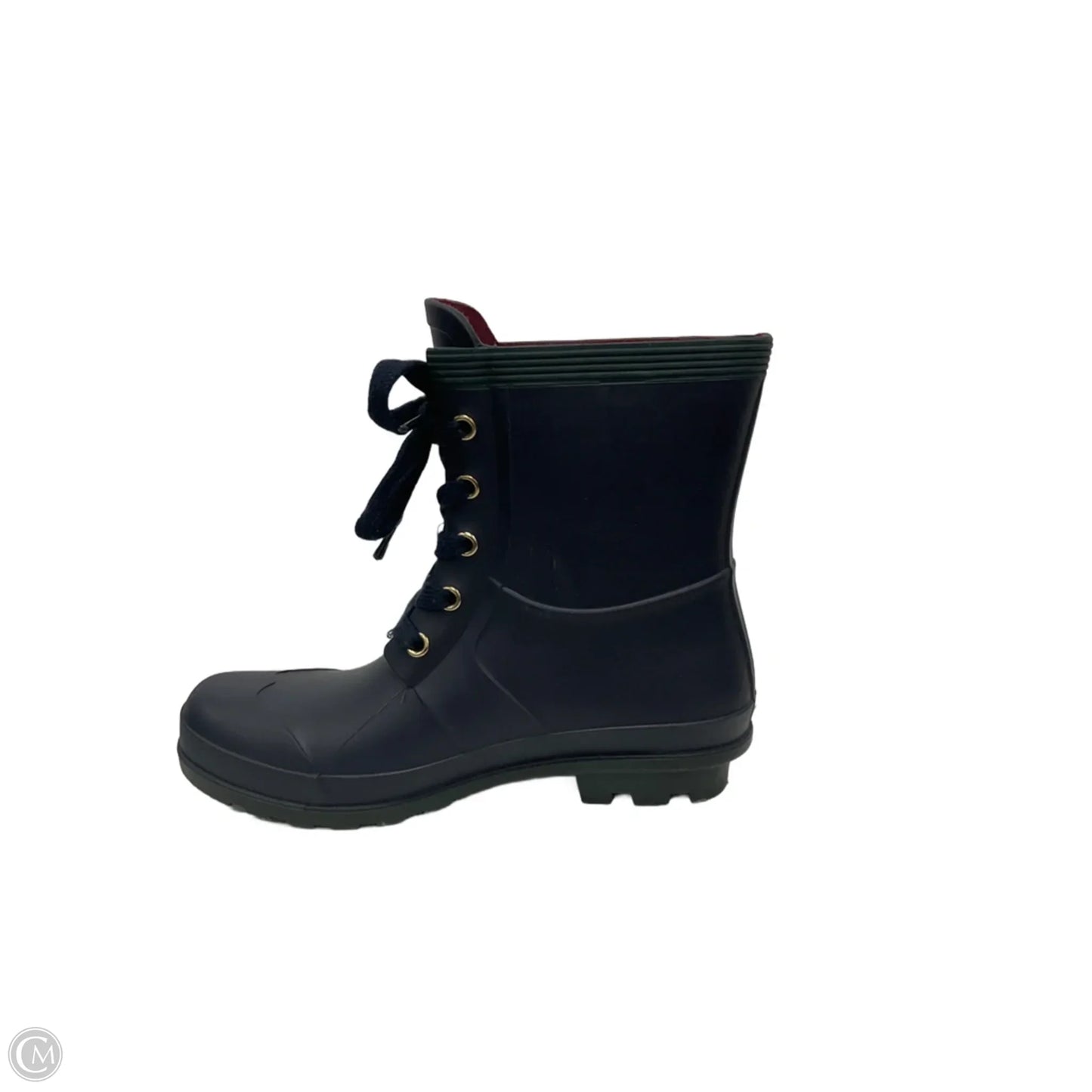Boots Rain By Tommy Hilfiger In Navy, Size: 6