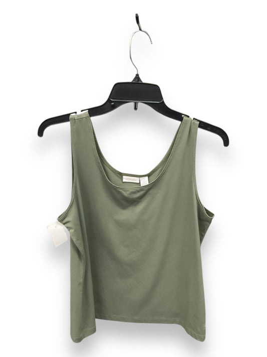 Tank Top By Chicos In Green, Size: L