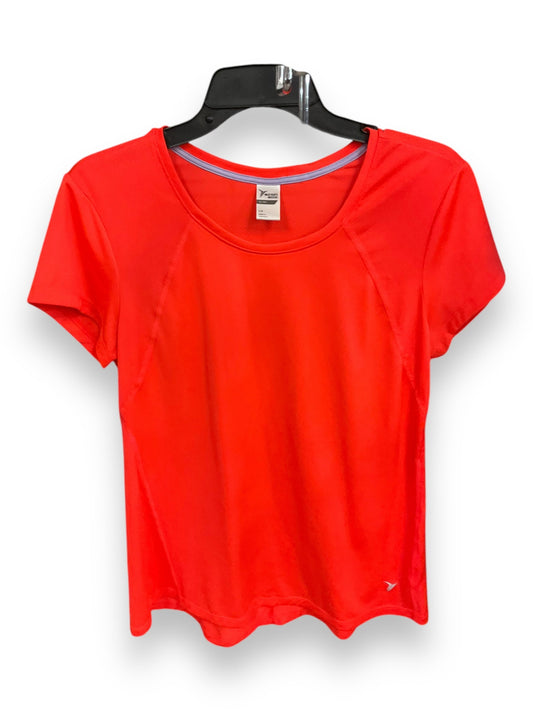 Athletic Top Short Sleeve By Old Navy In Orange, Size: L