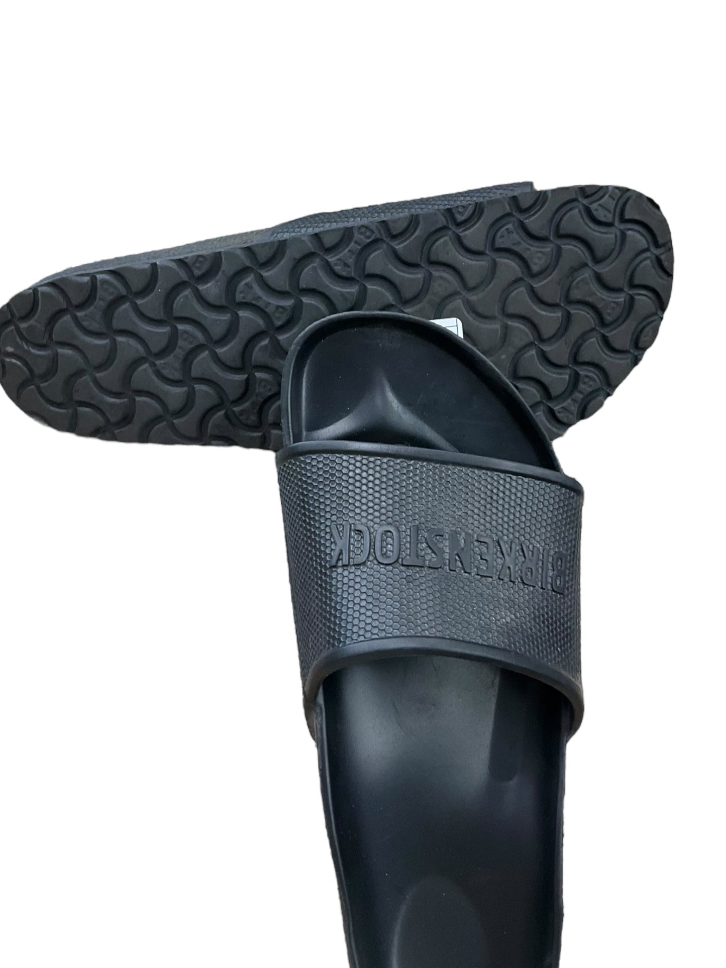 Black Sandals Designer Birkenstock, Size 10