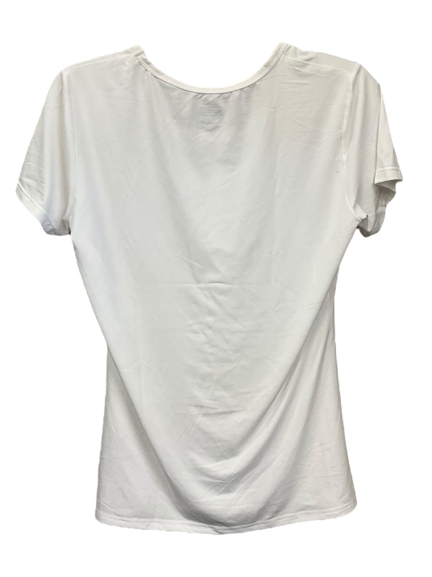 White Athletic Top Short Sleeve 32 Degrees, Size M