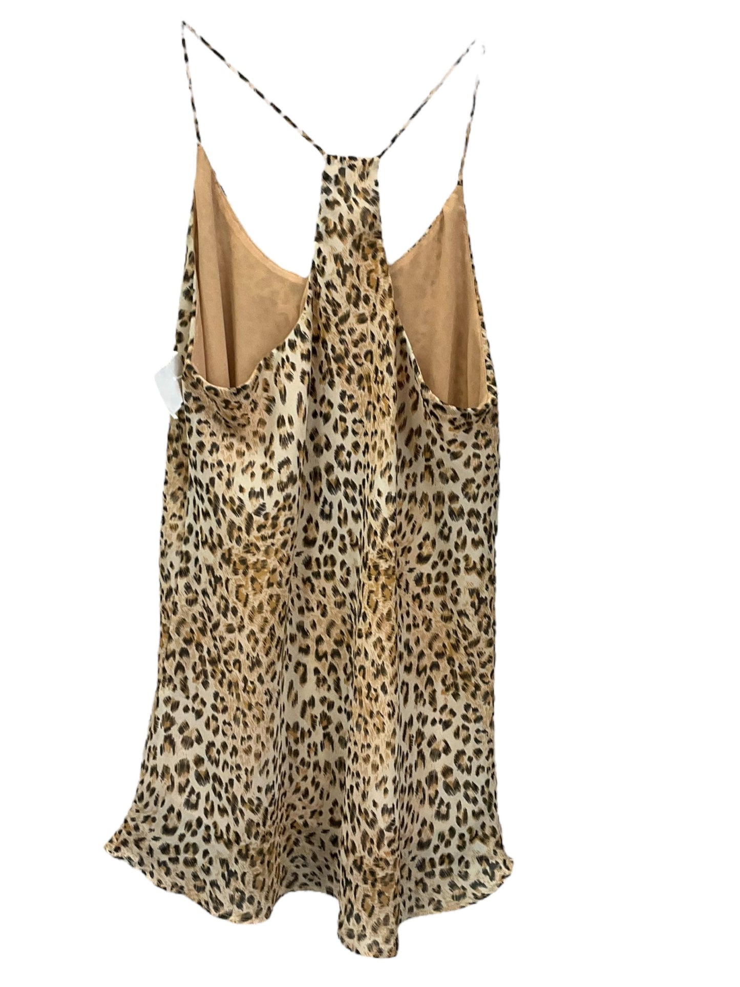 Animal Print Top Sleeveless Clothes Mentor, Size M