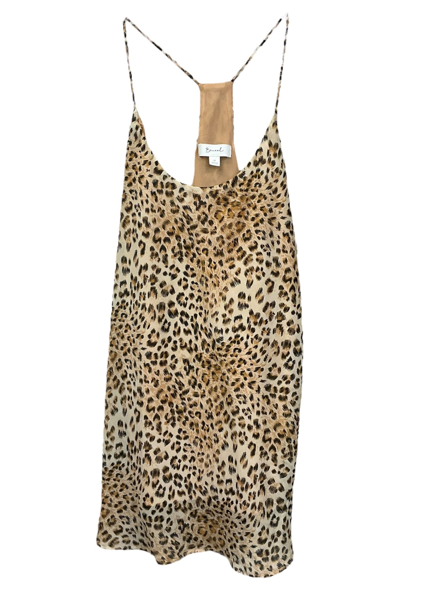 Animal Print Top Sleeveless Clothes Mentor, Size M