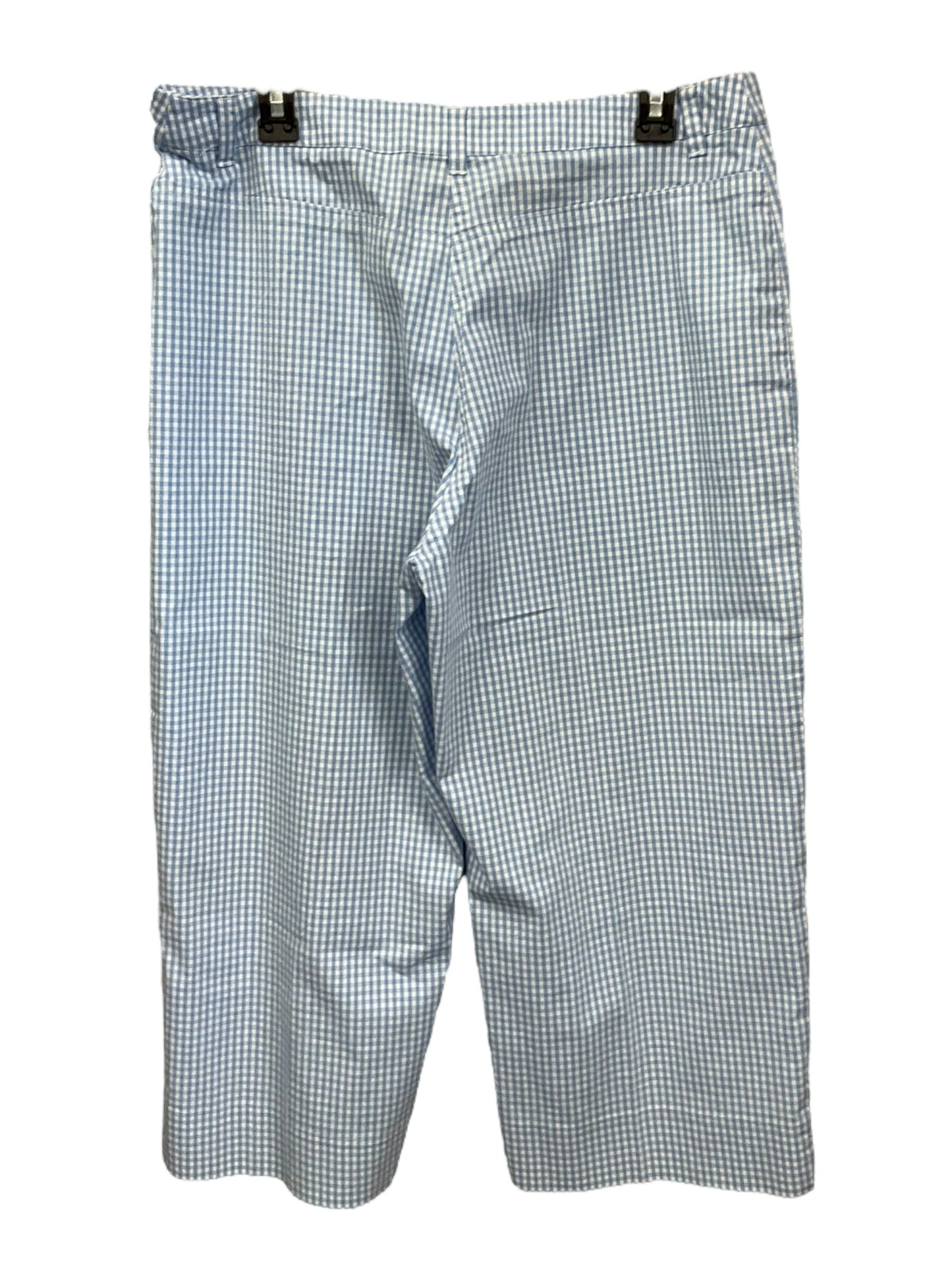 Checkered Pattern Capris Lauren By Ralph Lauren, Size 12