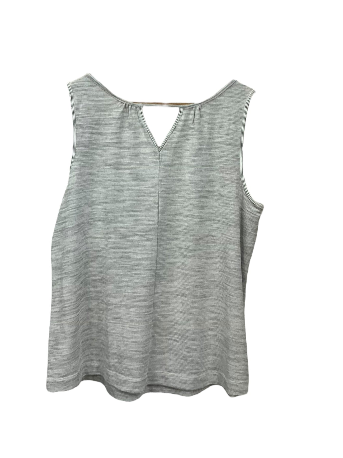 Grey Top Sleeveless J. Jill, Size M