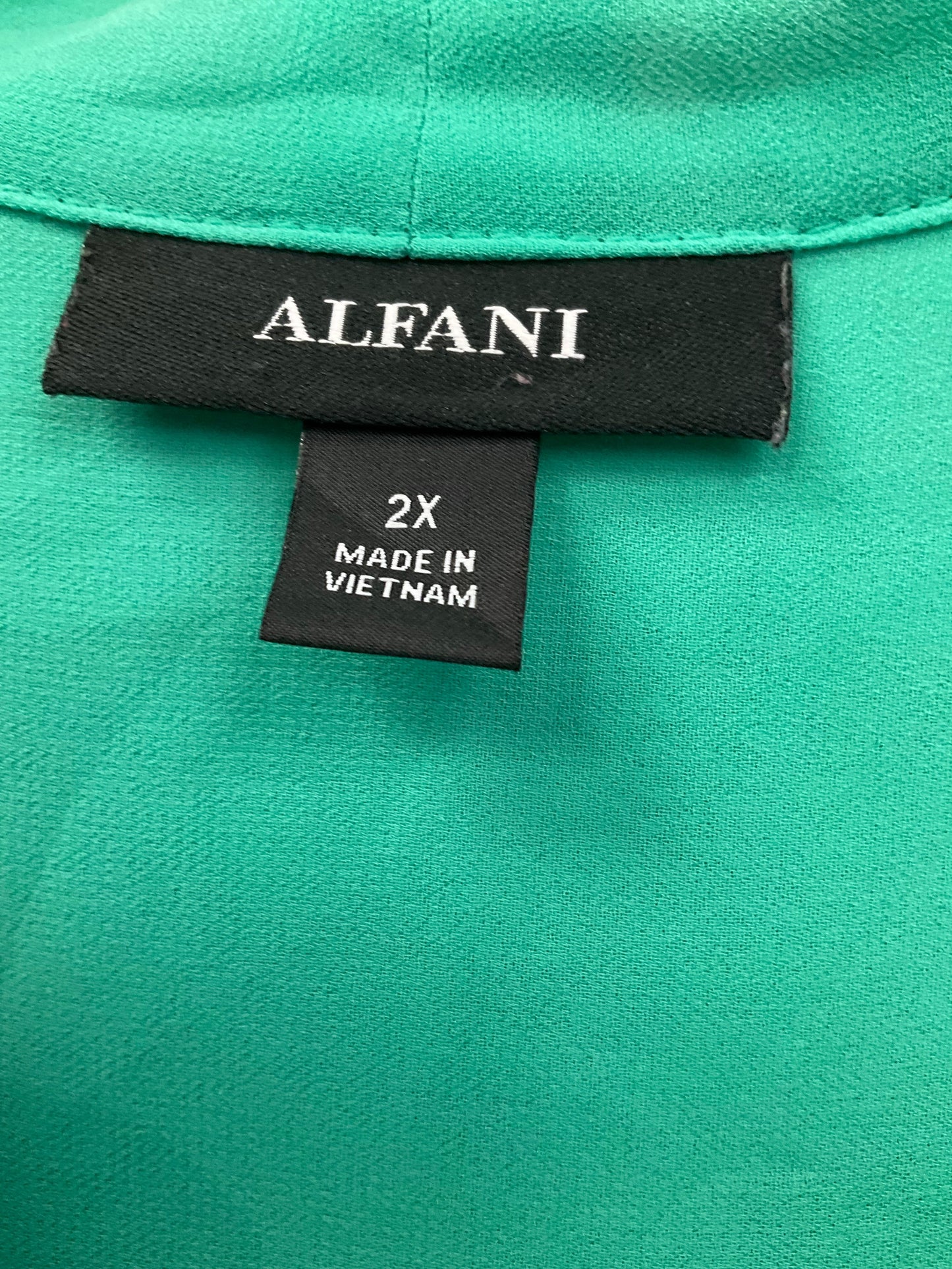 Top Long Sleeve By Alfani  Size: 2x
