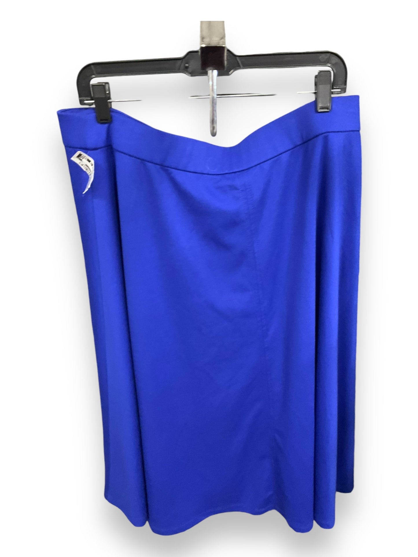 Skirt Midi By Lane Bryant In Blue, Size: 1x