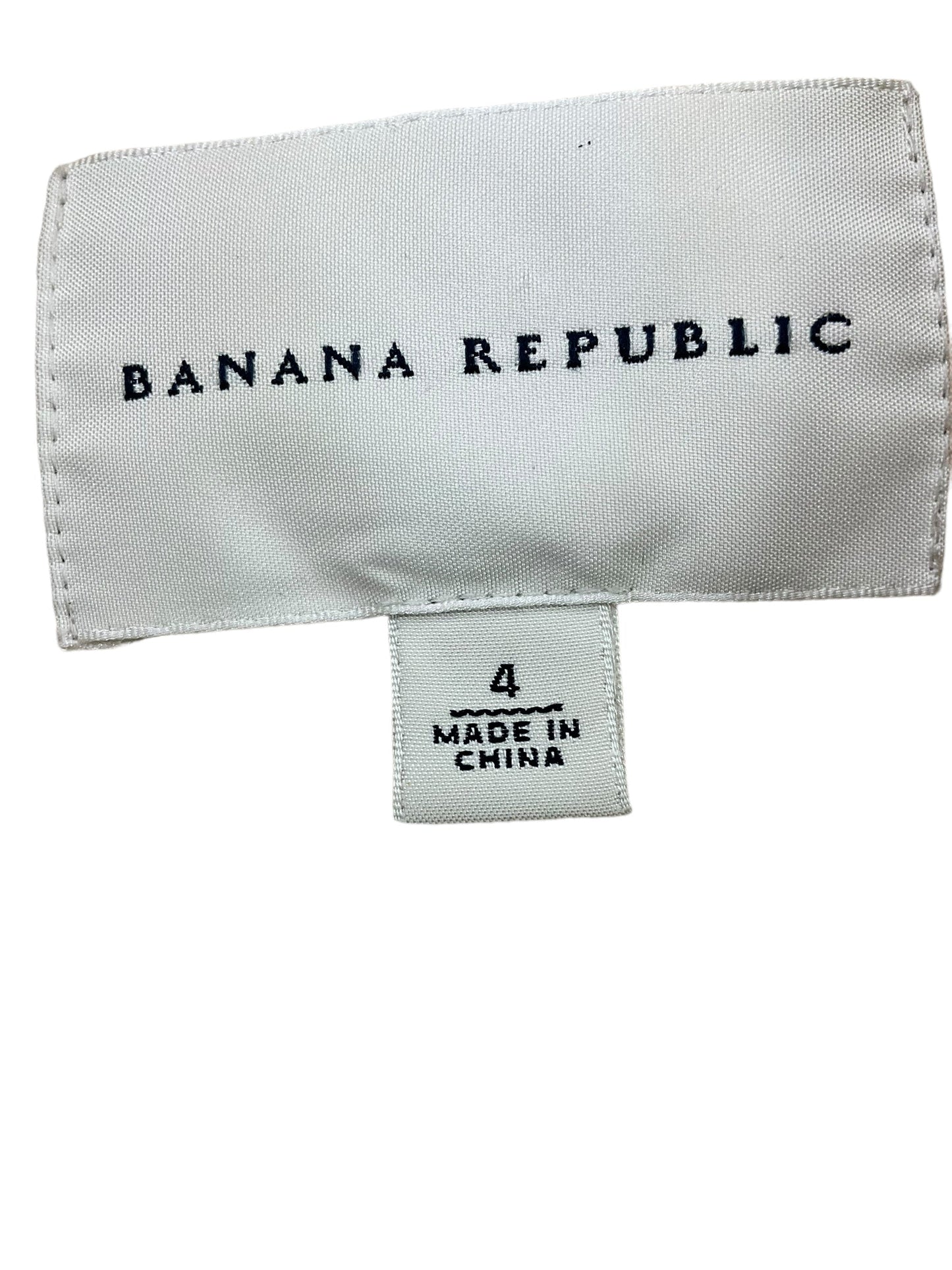 Beige Blazer Banana Republic, Size 4