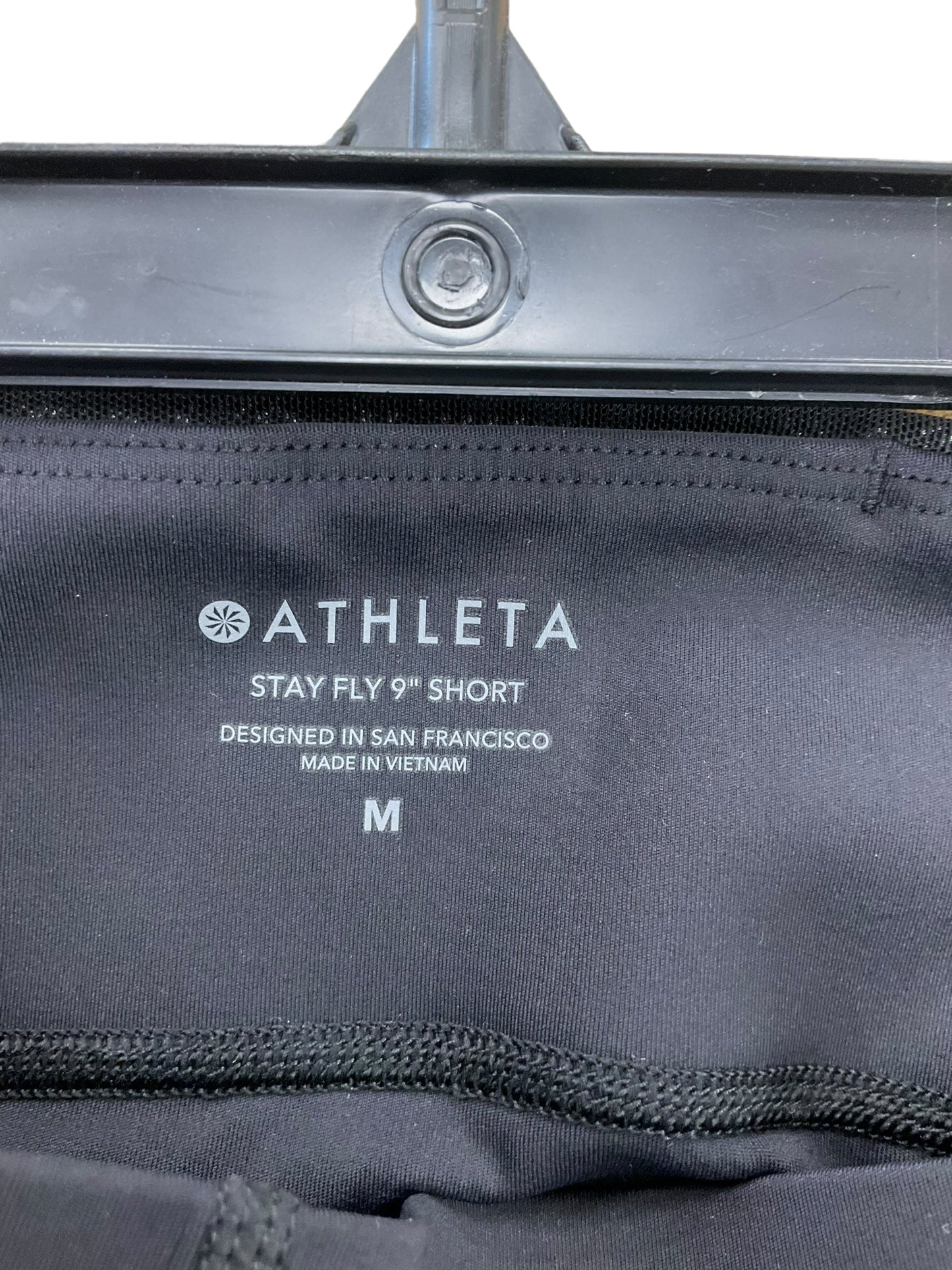 Athletic Shorts By Athleta In Black & White, Size: M