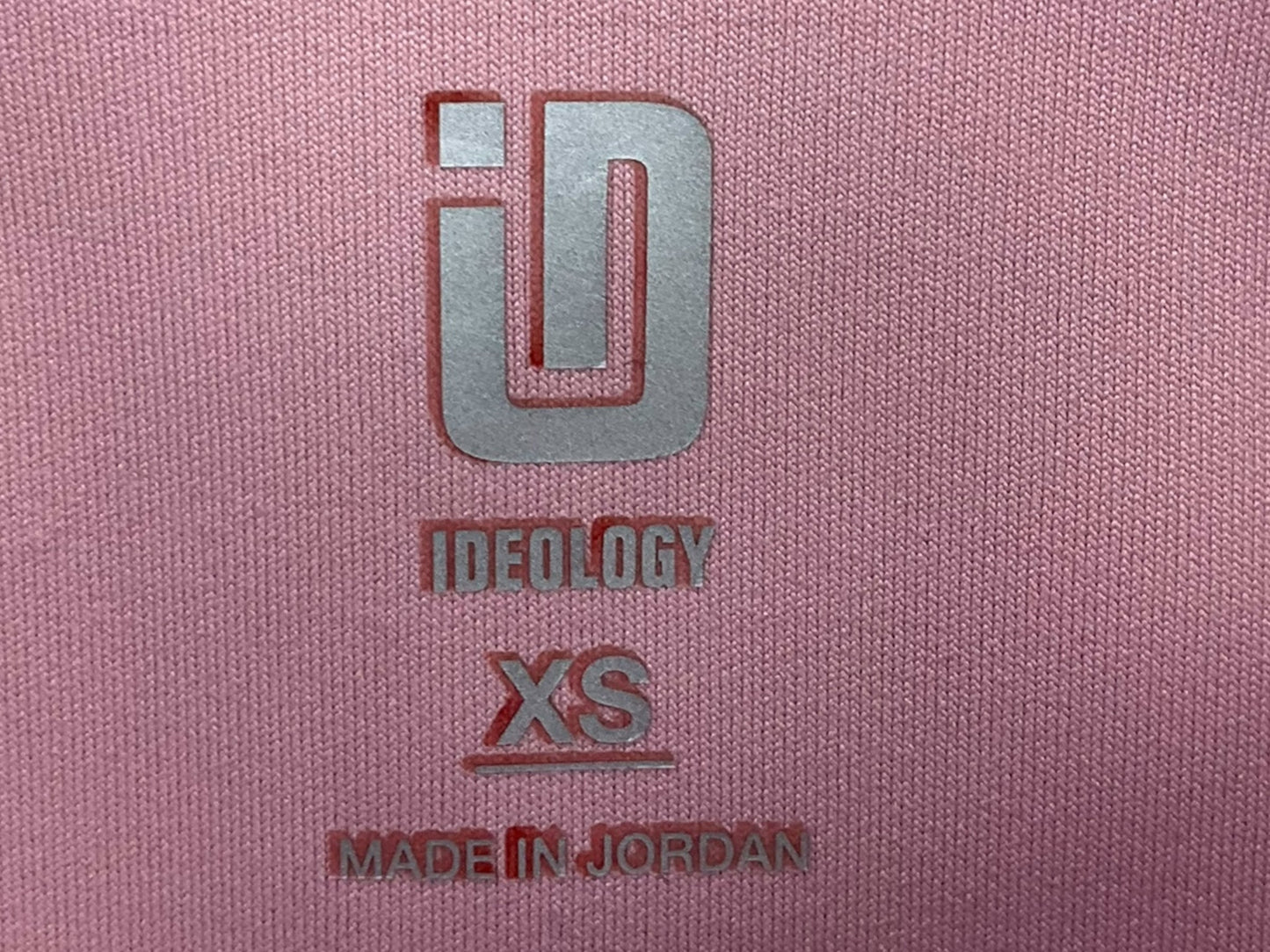 Athletic Top Long Sleeve Collar By Ideology In Pink, Size: Xs