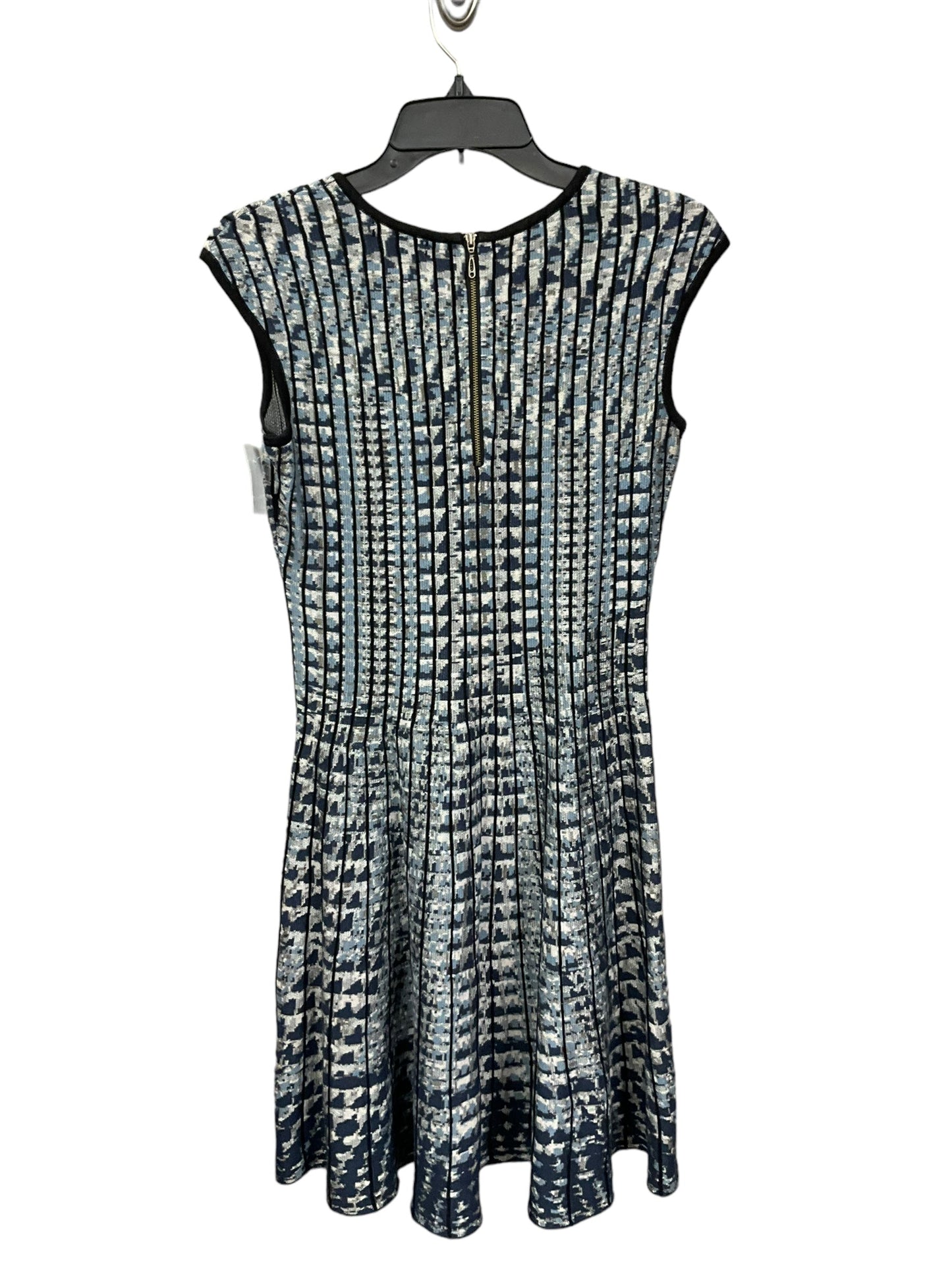 Dress Casual Short By Nic + Zoe In Blue & Grey, Size: Xs